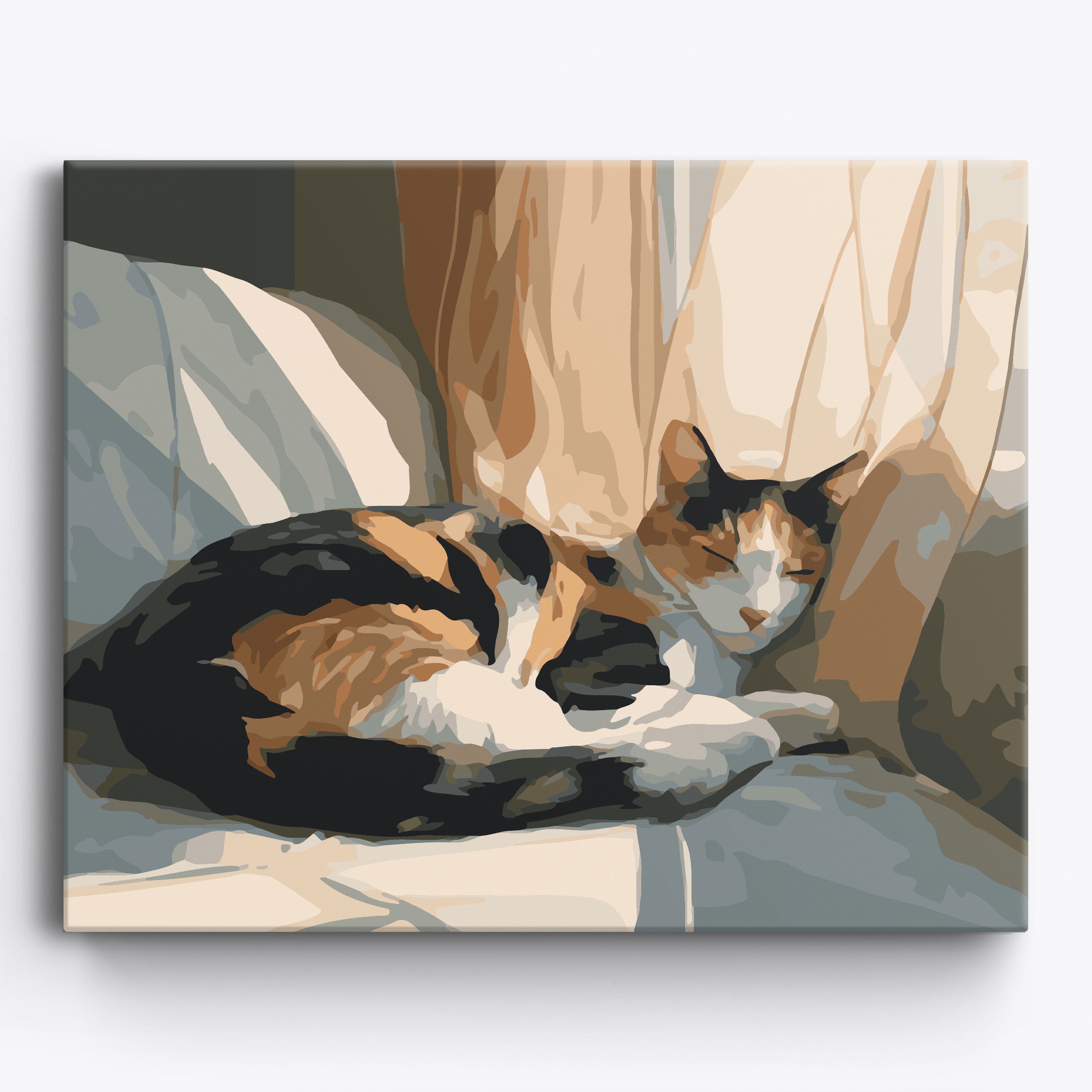 Cozy Calico No Frame / 50x40cm
