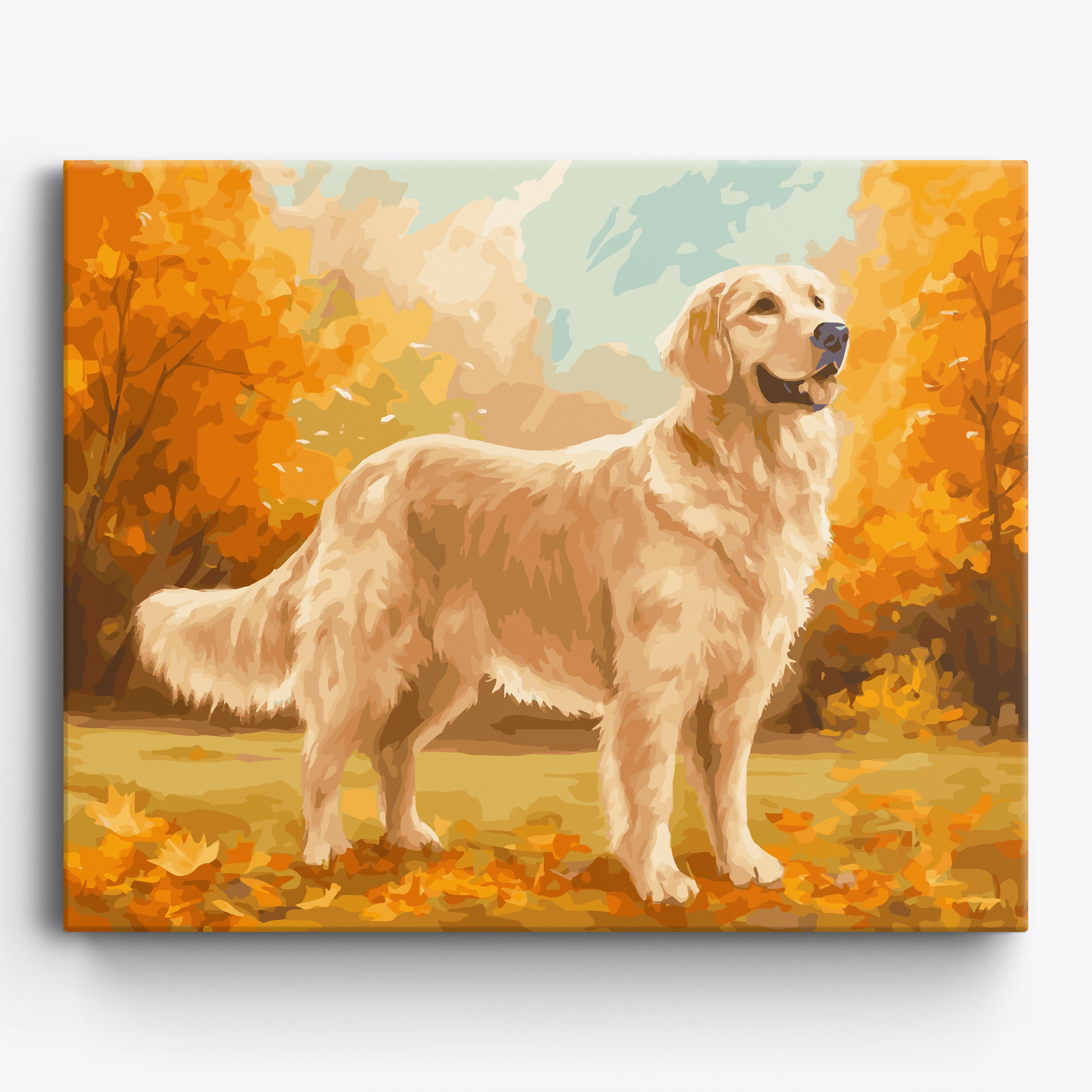 Autumn Retriever No Frame / 50x40cm