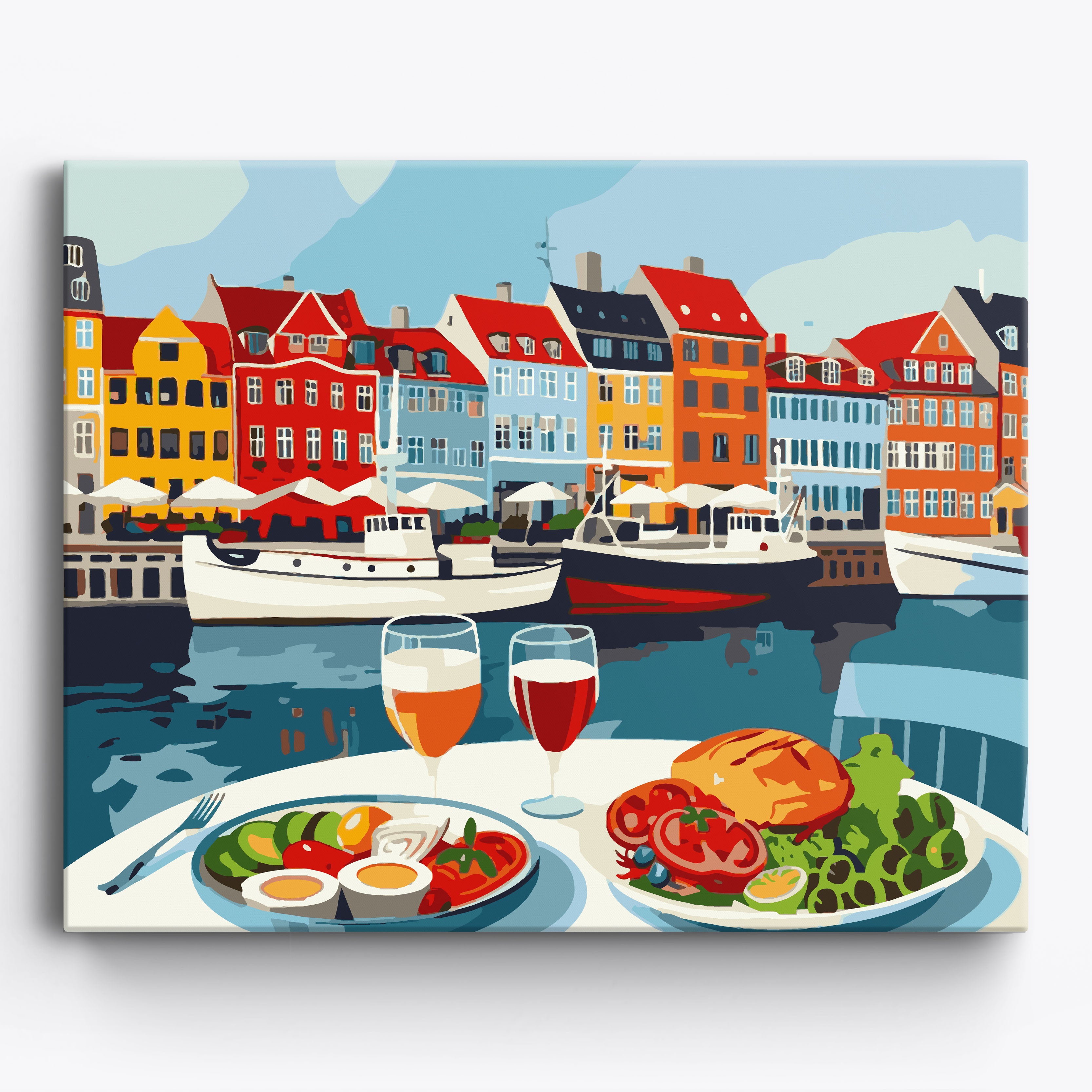 Danish Riverside Lunch