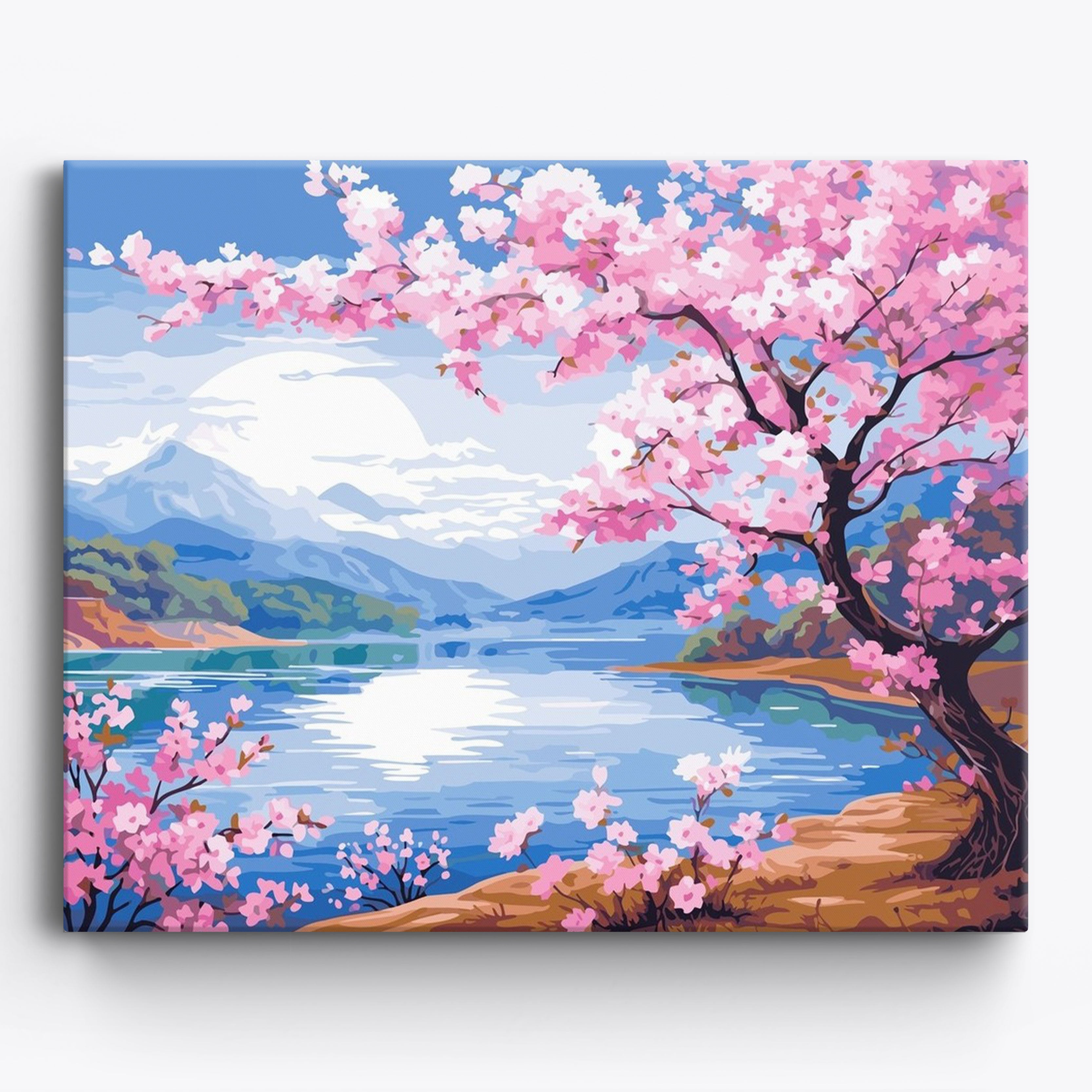 Cherry Blossom Lake