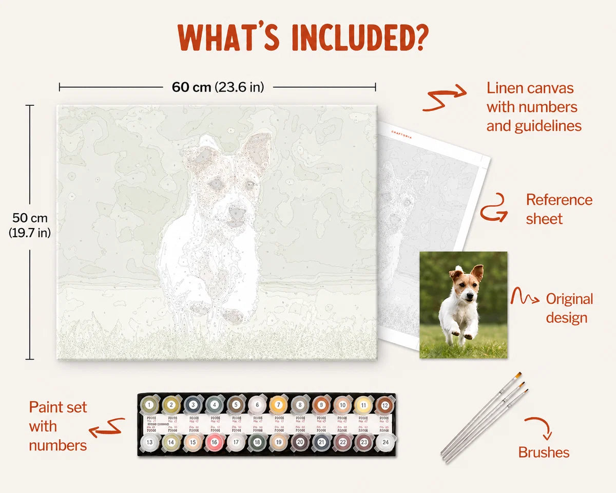 What's Included with the 60x50cm Craftoria Kit