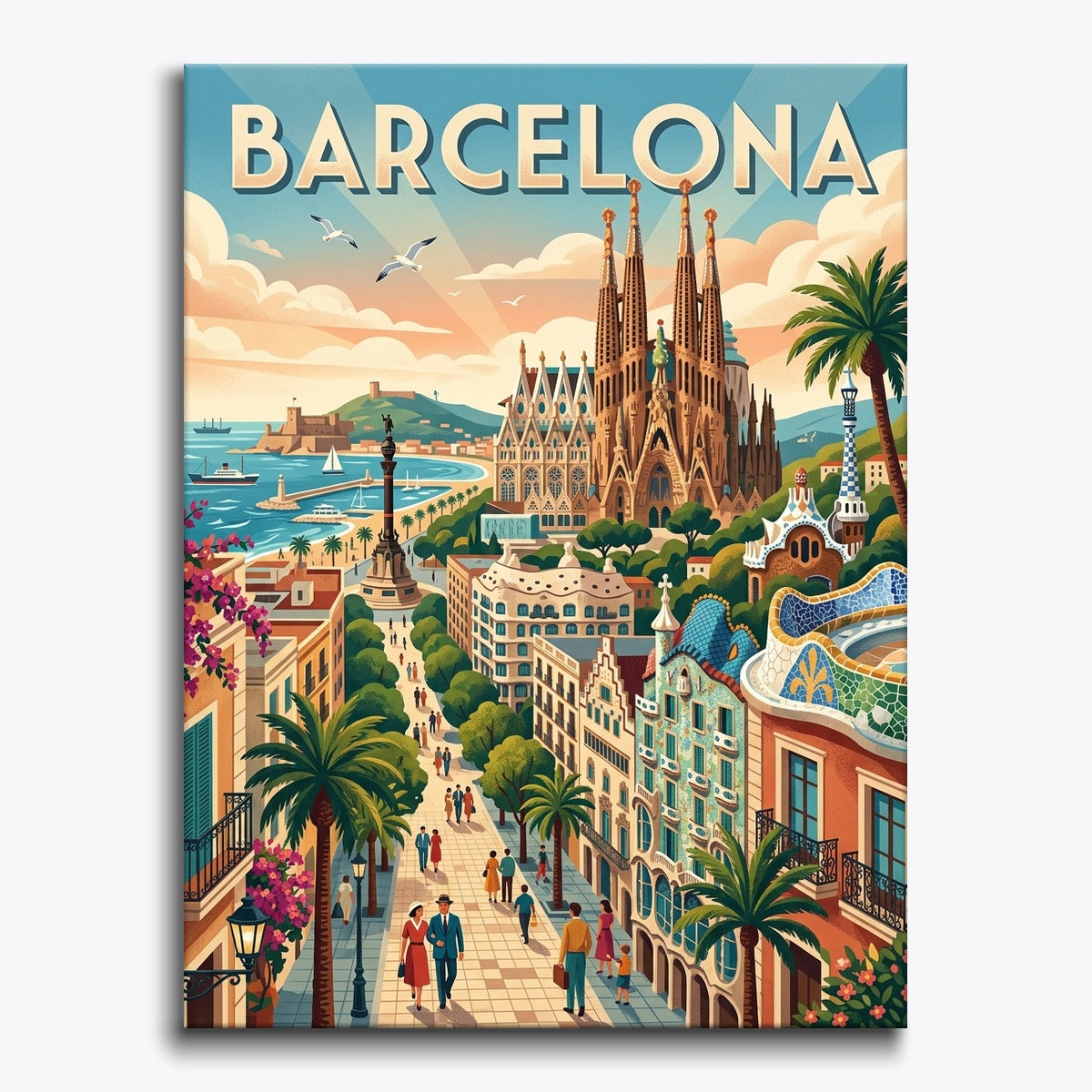 Barcelona Scene