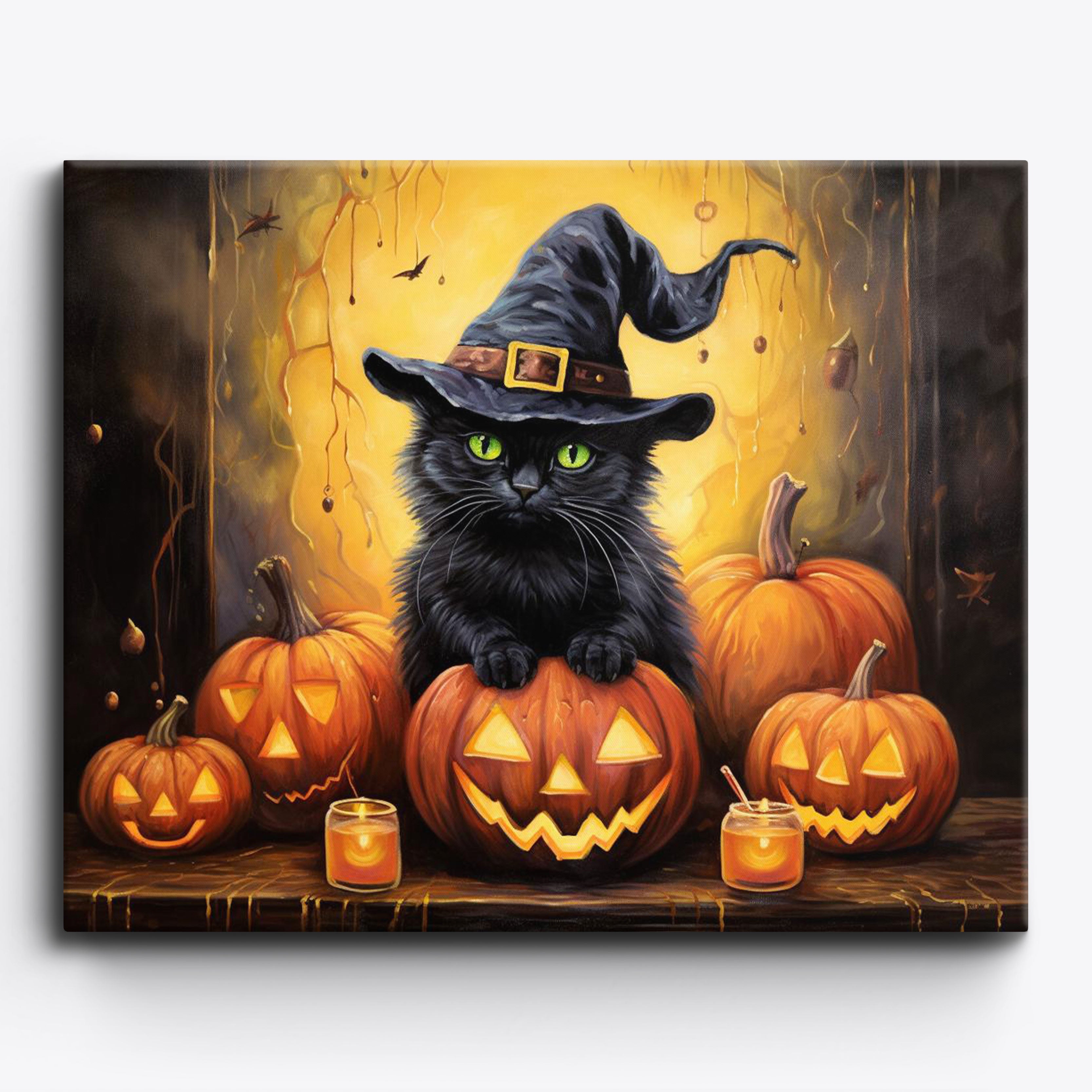 Halloween del gatto nero