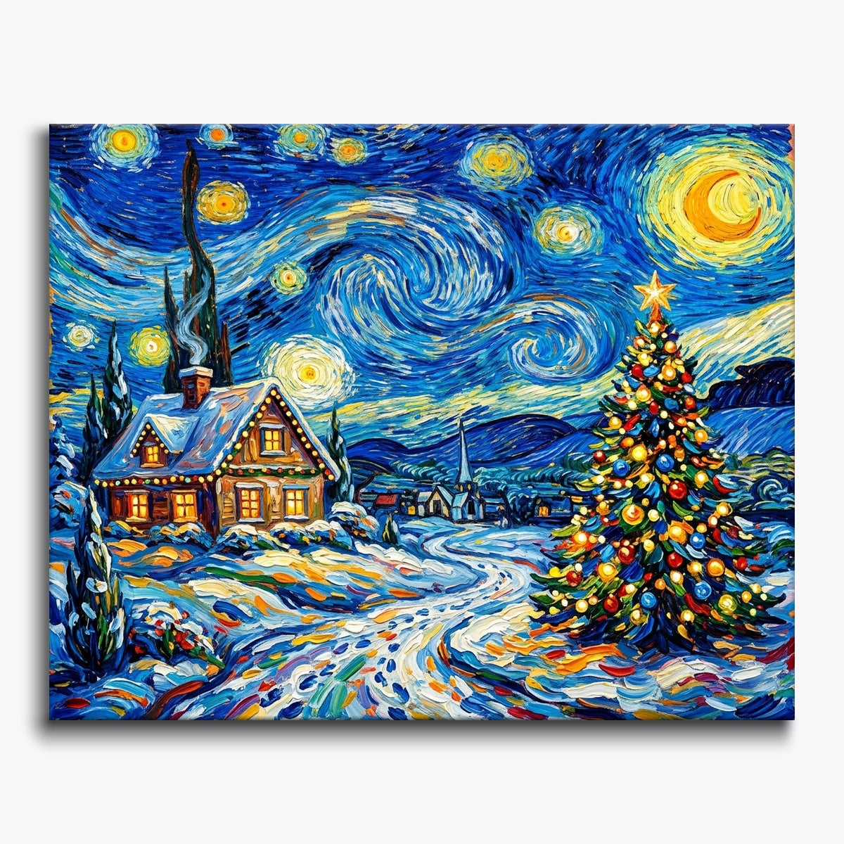 Christmas Starry Cottage