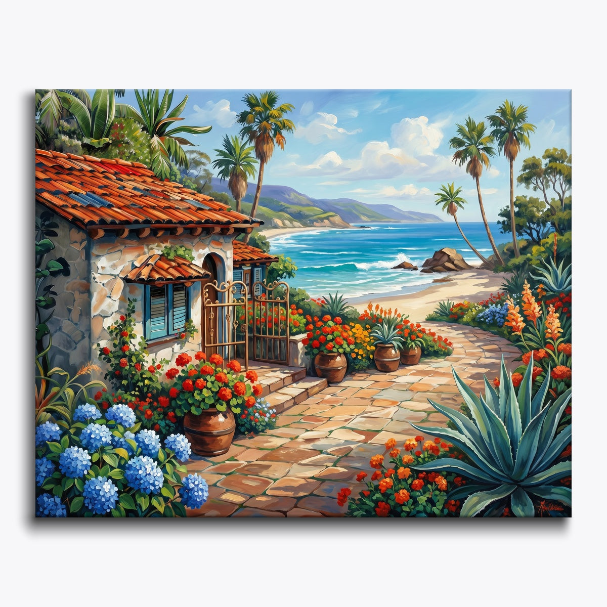 Coastal Garden Path