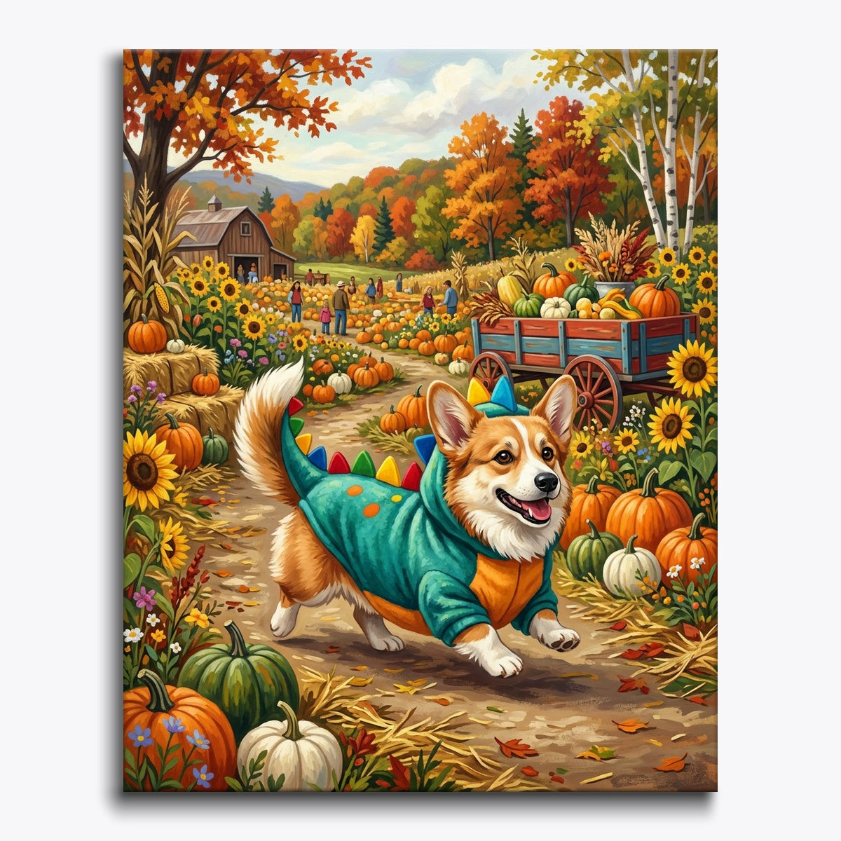 Corgi In Costume