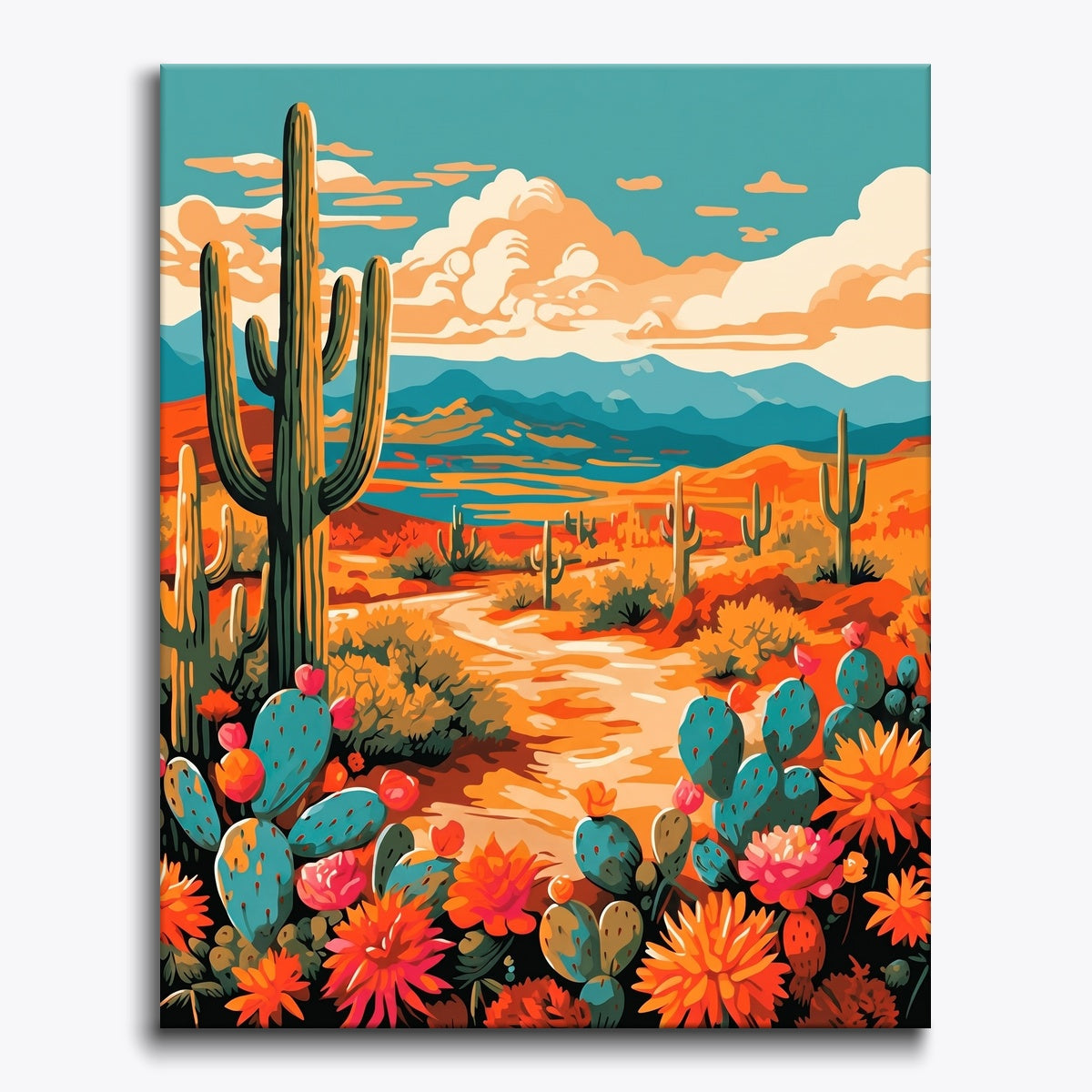 Desert Landscape Scene