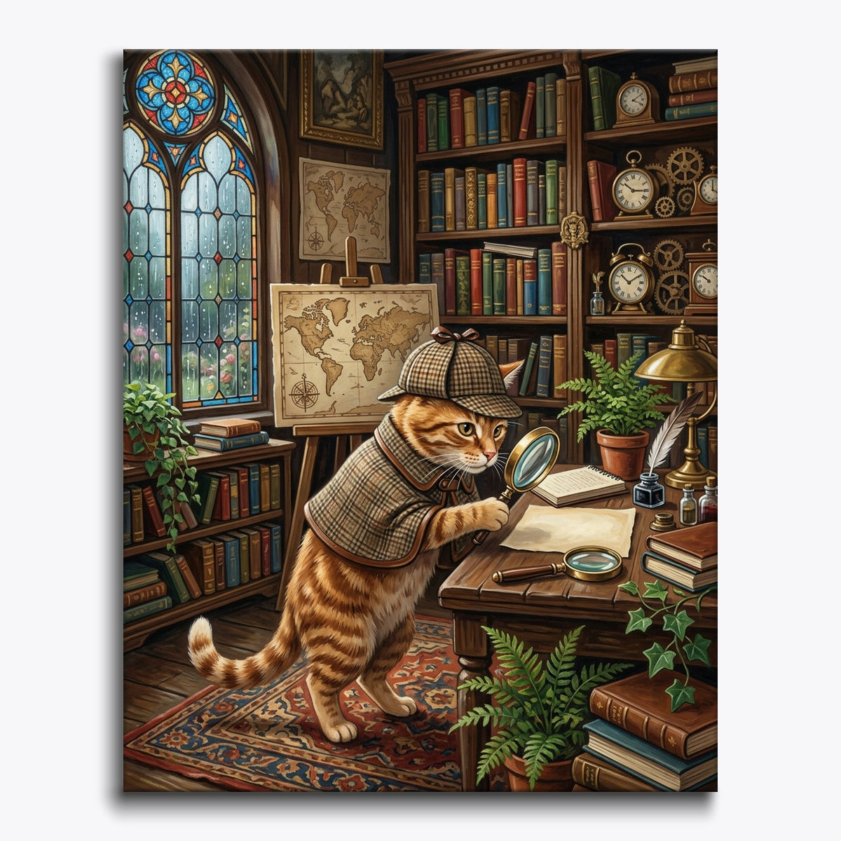 Detective Cat
