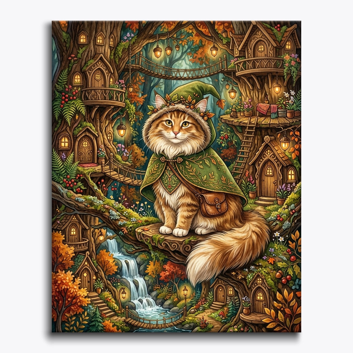 Woodland Elf Cat