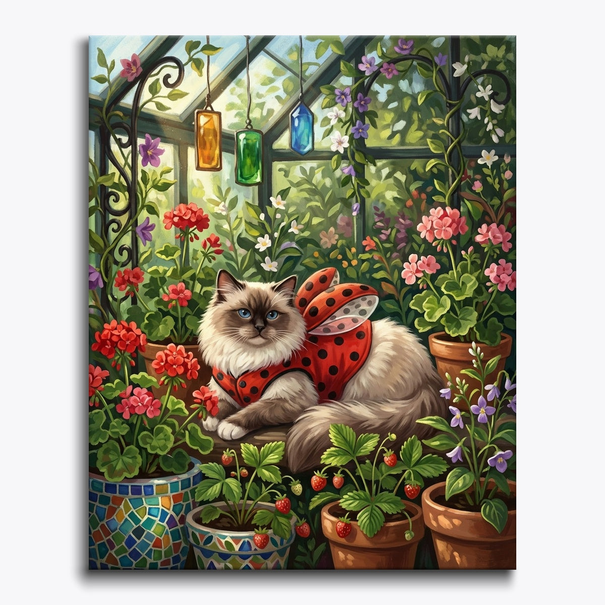 Ladybug Kitten