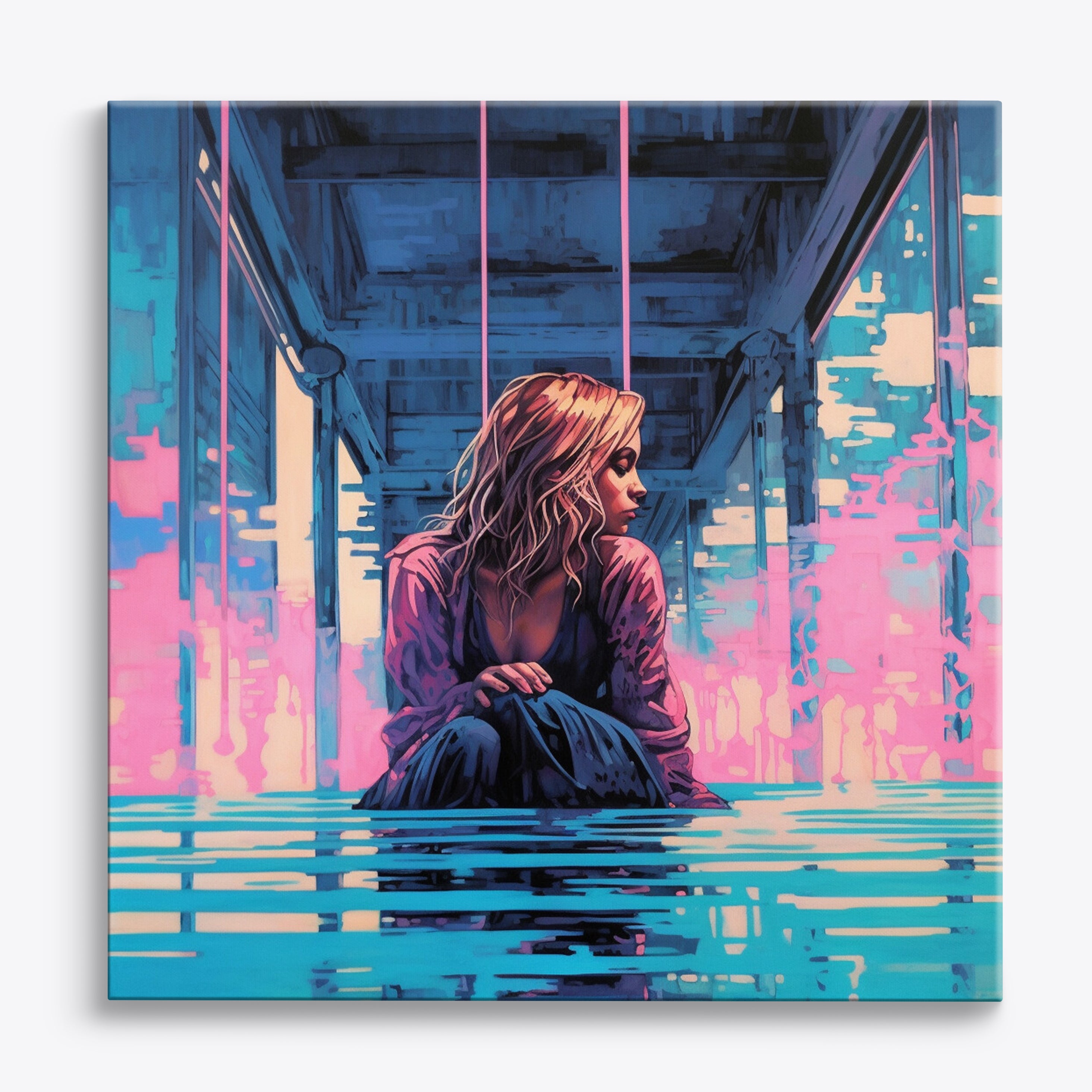 Ragazza in rosa