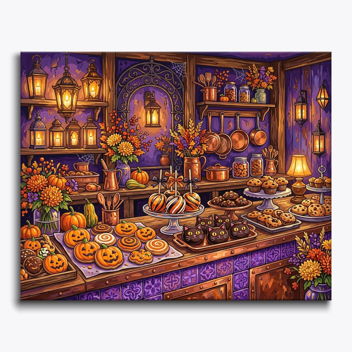 Haunted Bakery With Pumpkin Treats