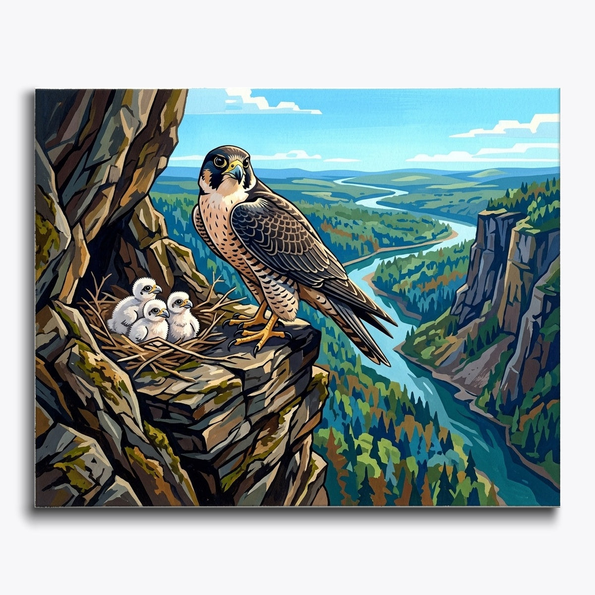 Peregrine Falcon Nest