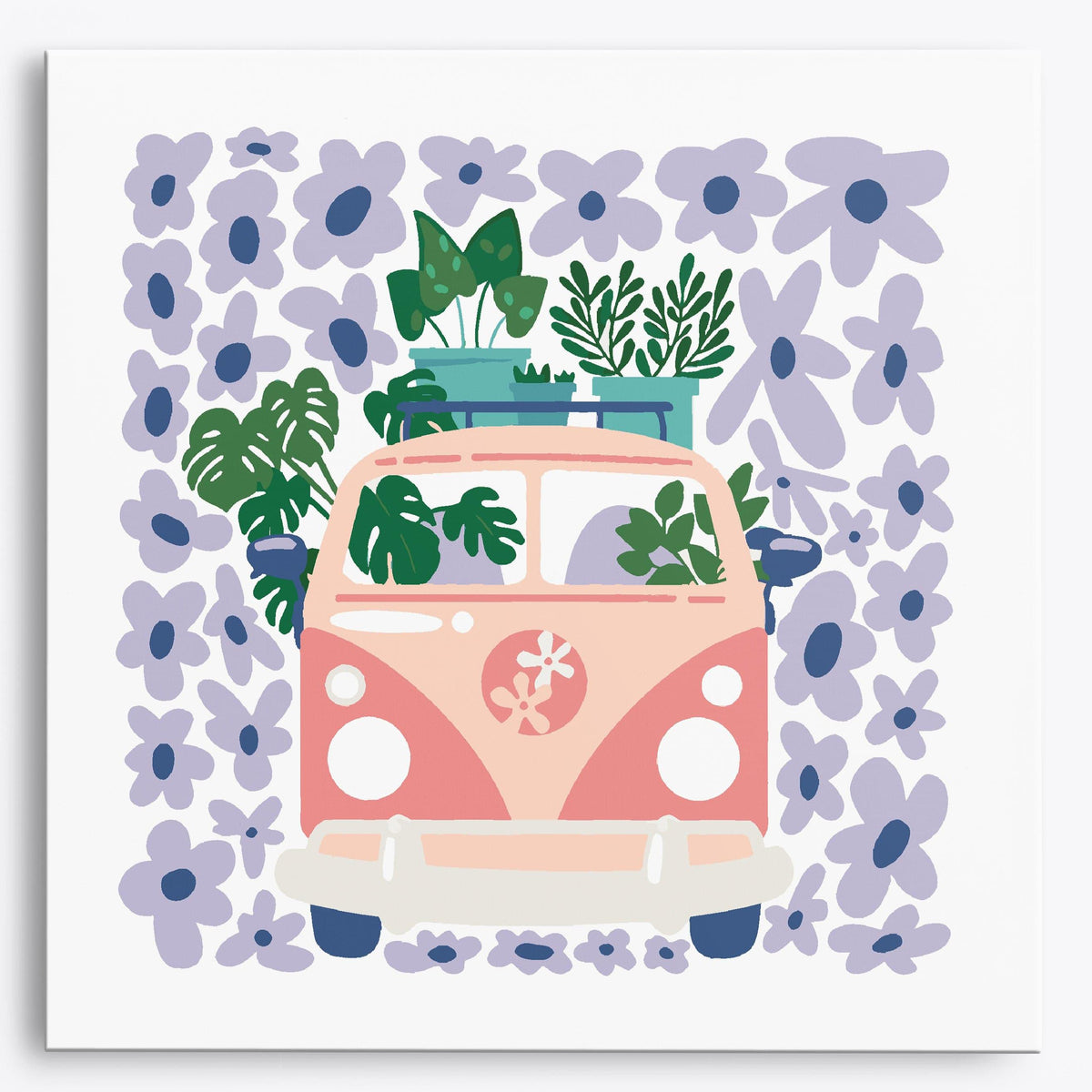 Retro Blossom Bus