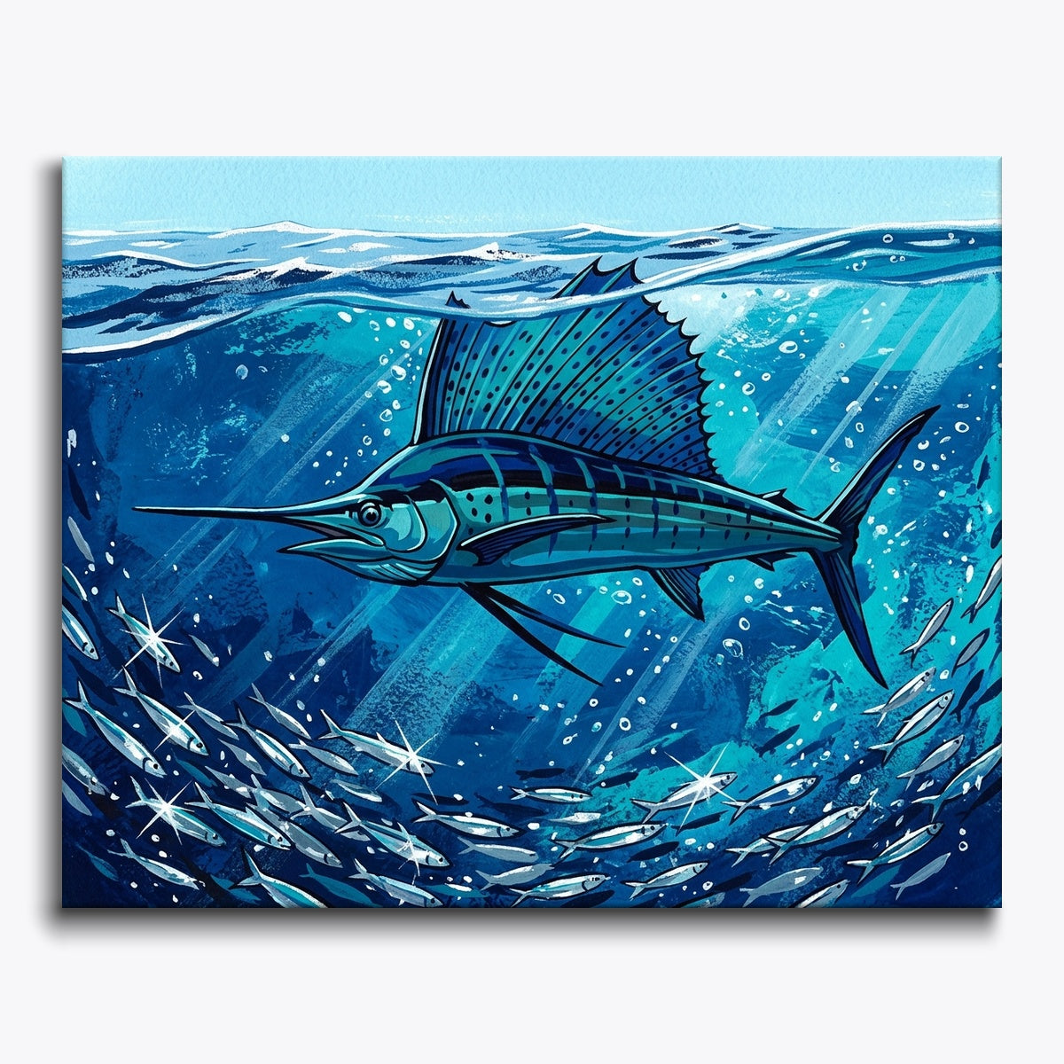Sailfish Underwater
