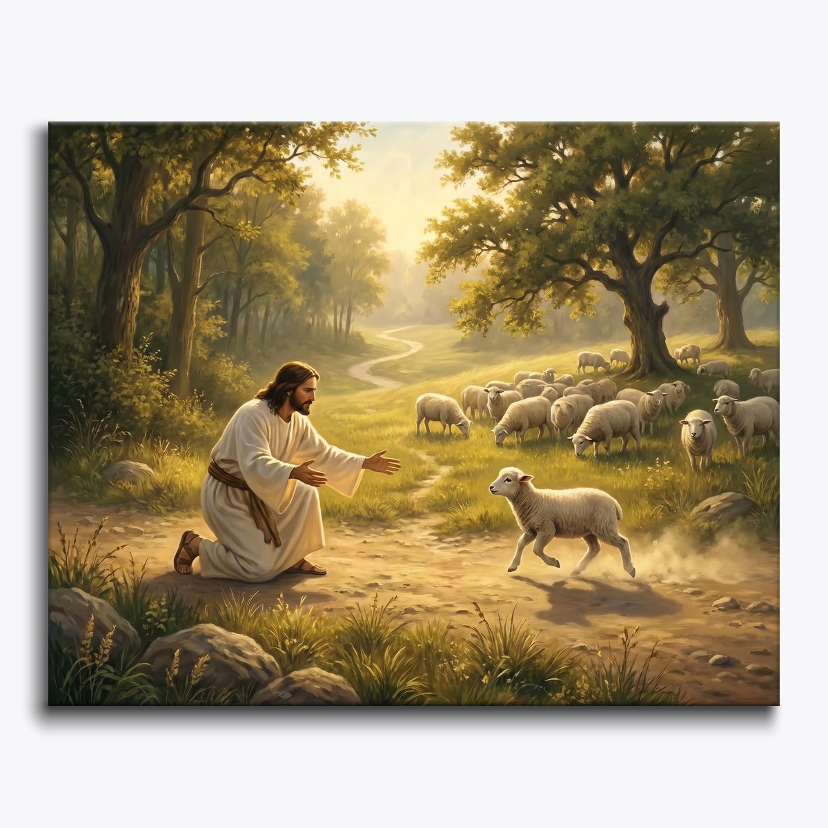 Shepherd and Lamb