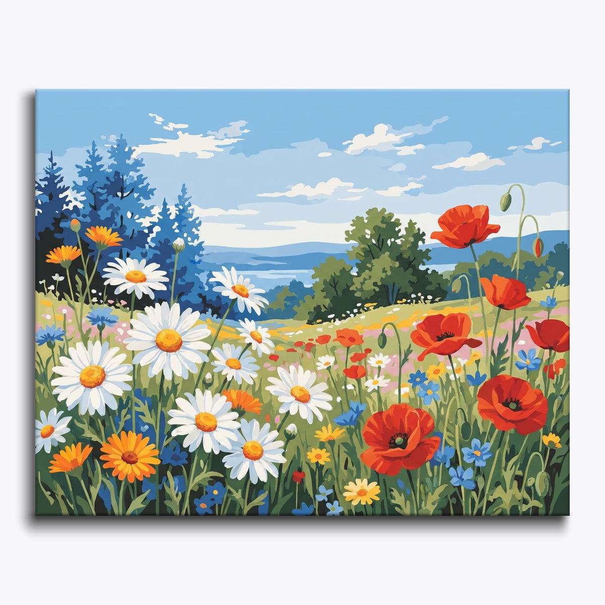 Sunny Flower Field