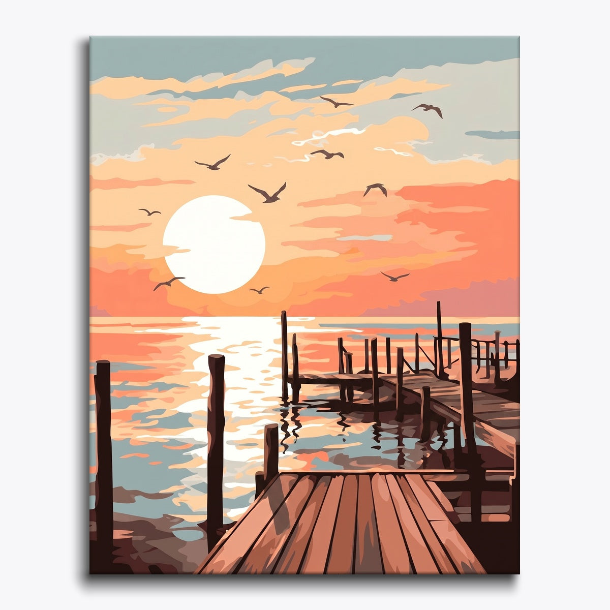 Sunset Pier View