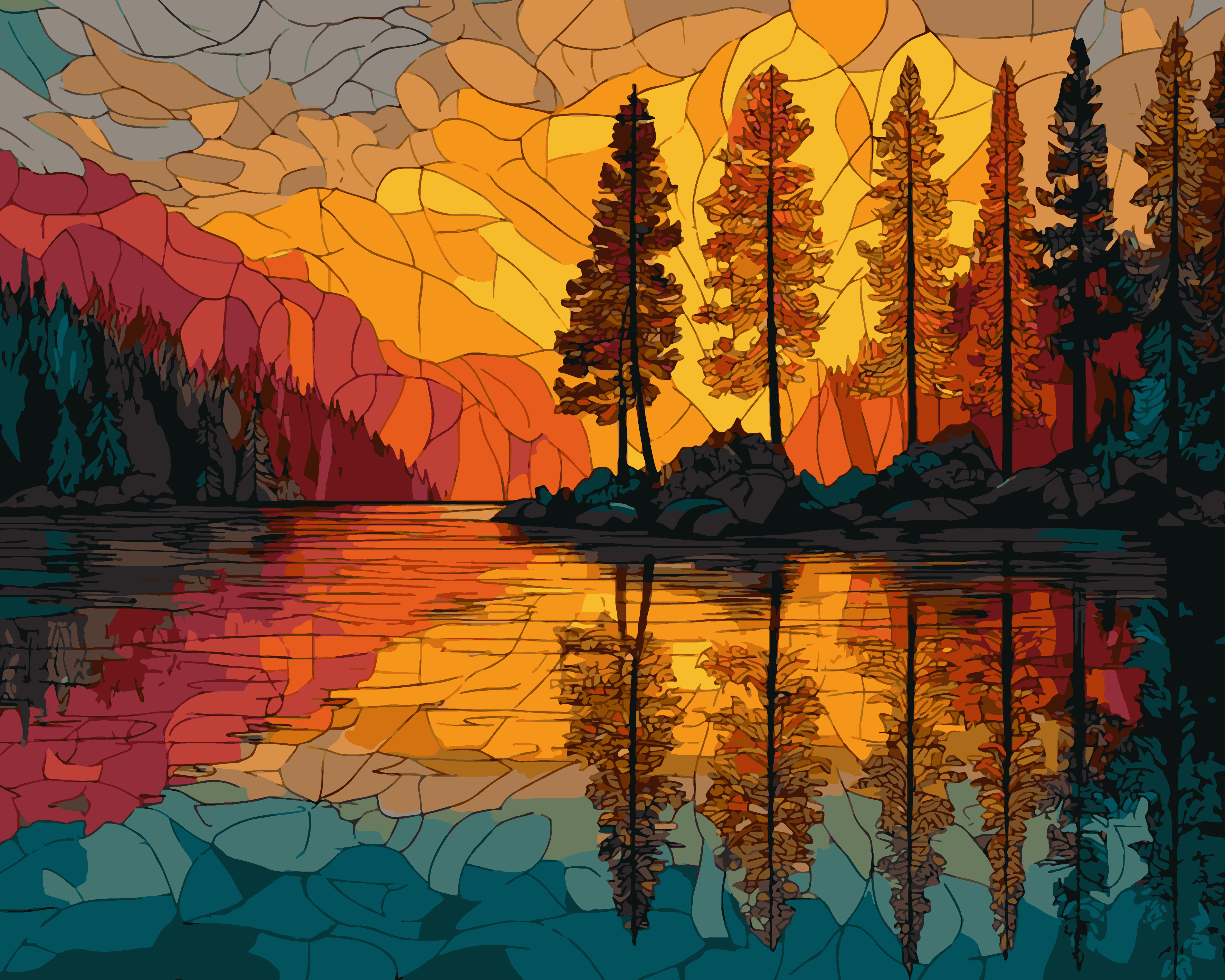 Prismatic Lake