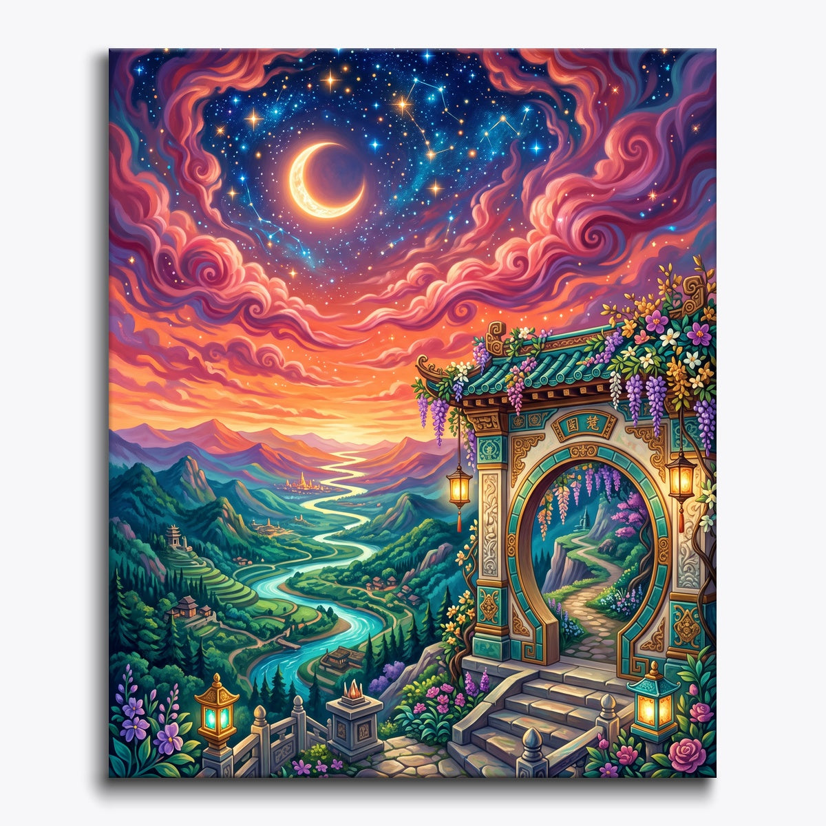 Tangerine Moon Gate