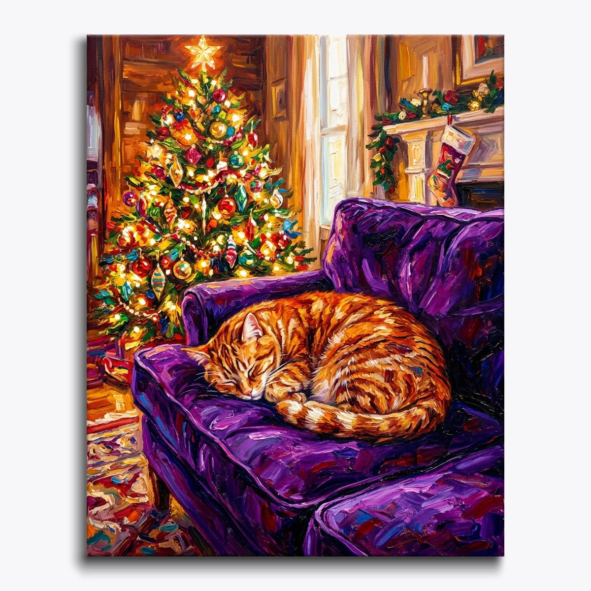 Velvet Christmas Tabby