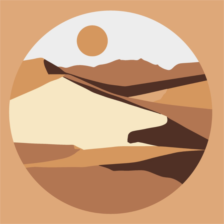 Mini kit astratto Desert Mirage