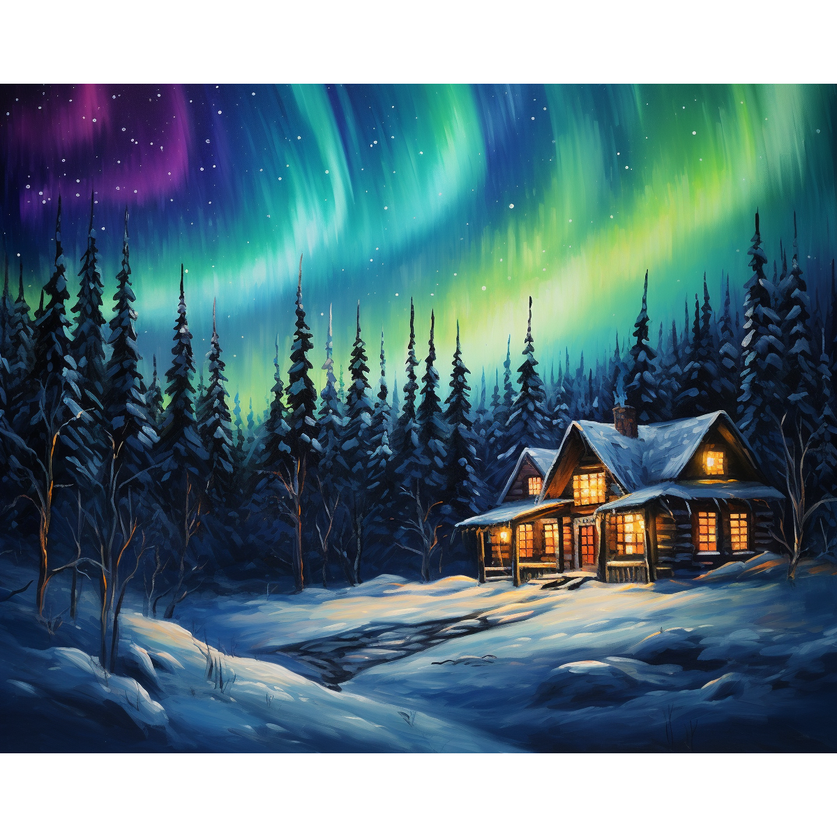 Il bagliore della cabina di Aurora