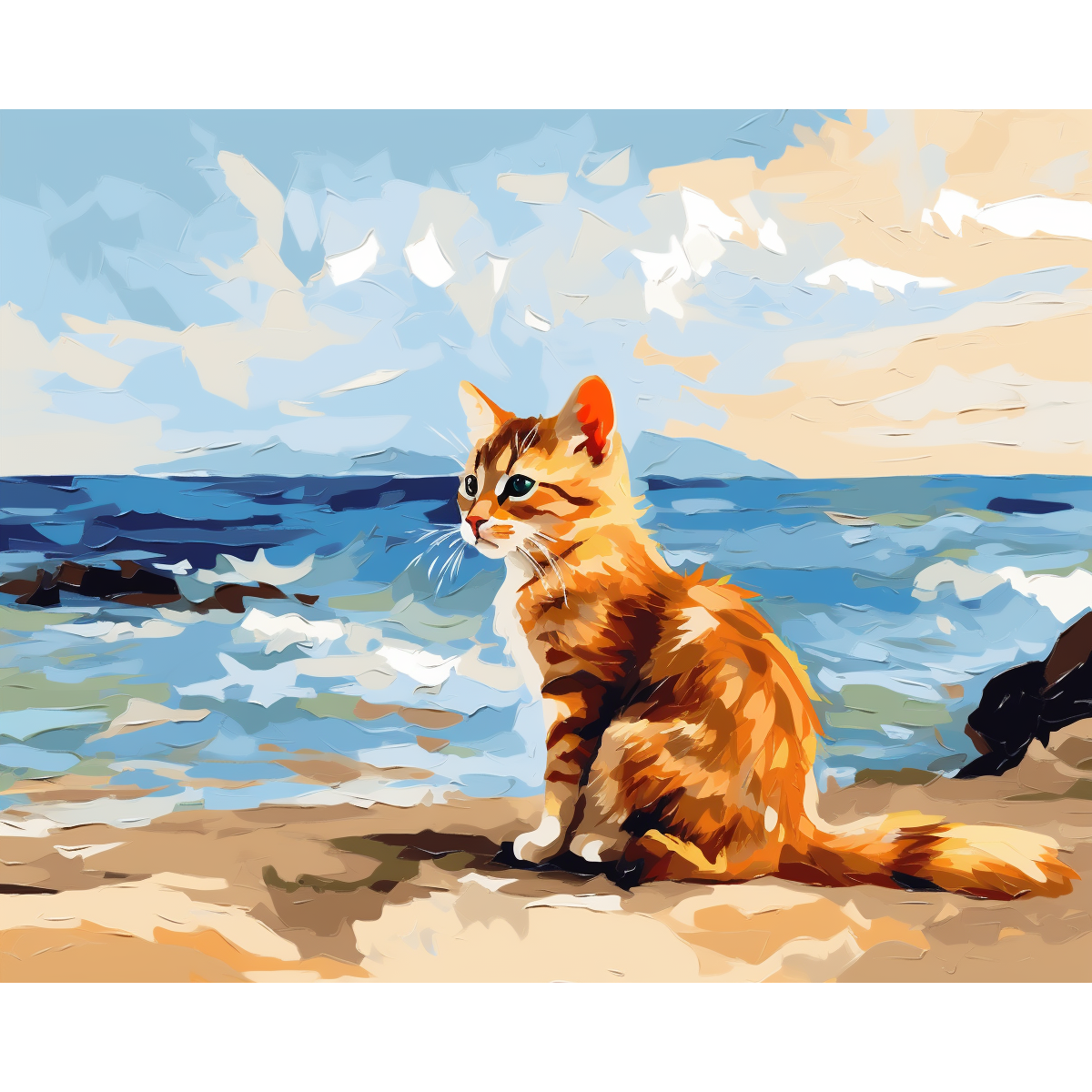 Gattino da spiaggia