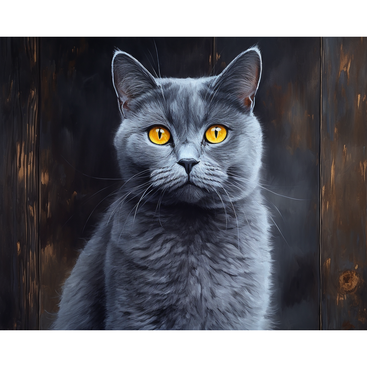 Chartreux a pelo corto