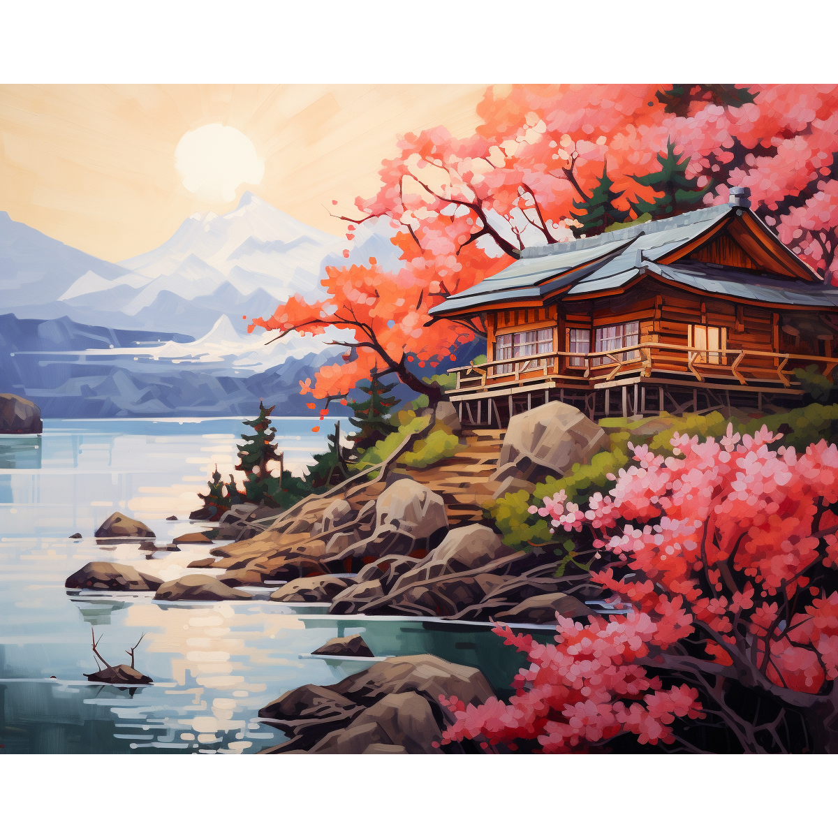 Cabine Cherry Blossom