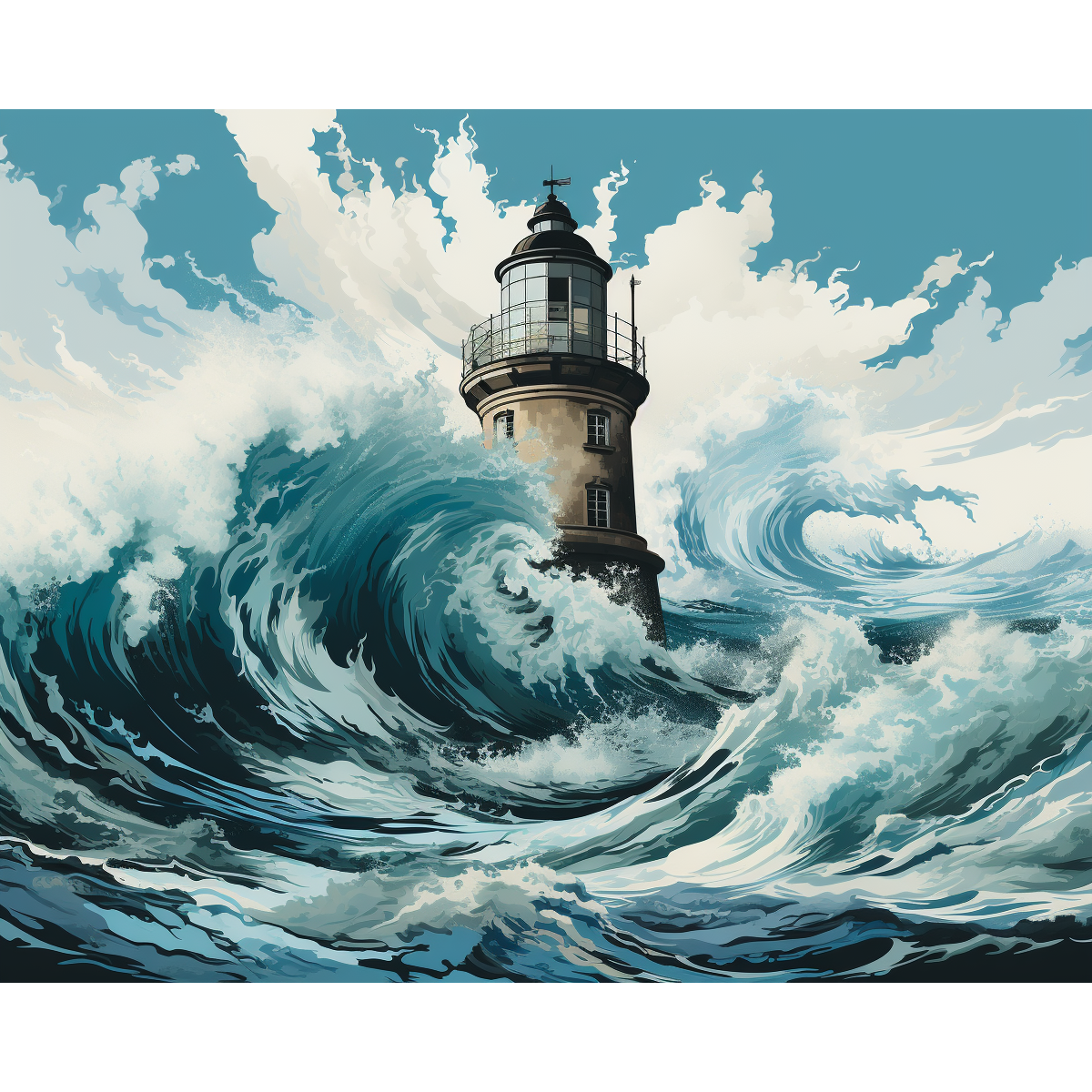 Faro inghiottito