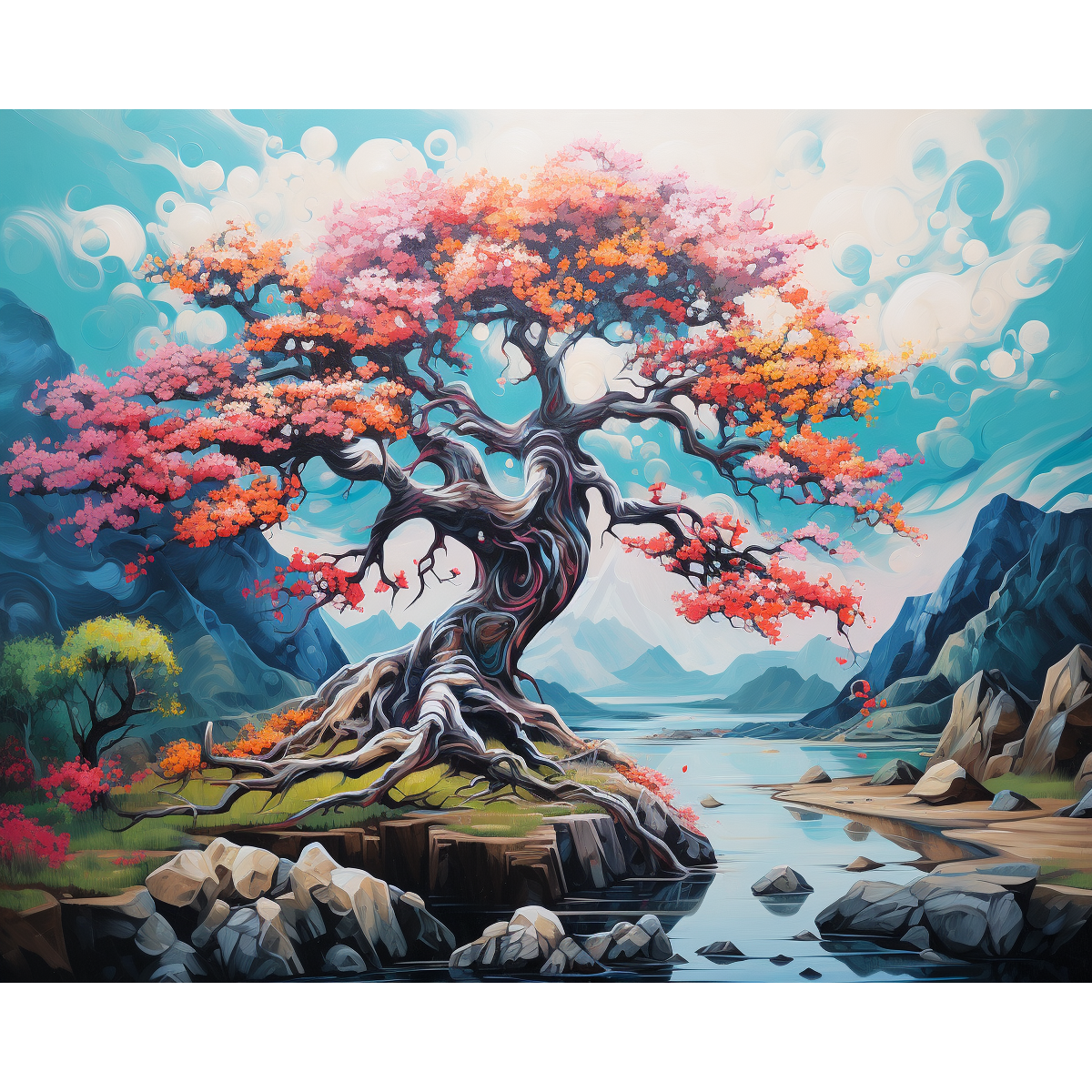 Albero in fiore