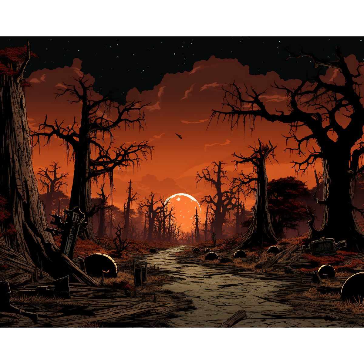 Tramonto di Halloween