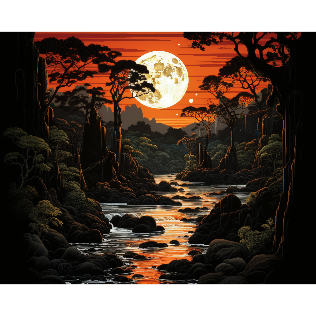 Luna della giungla