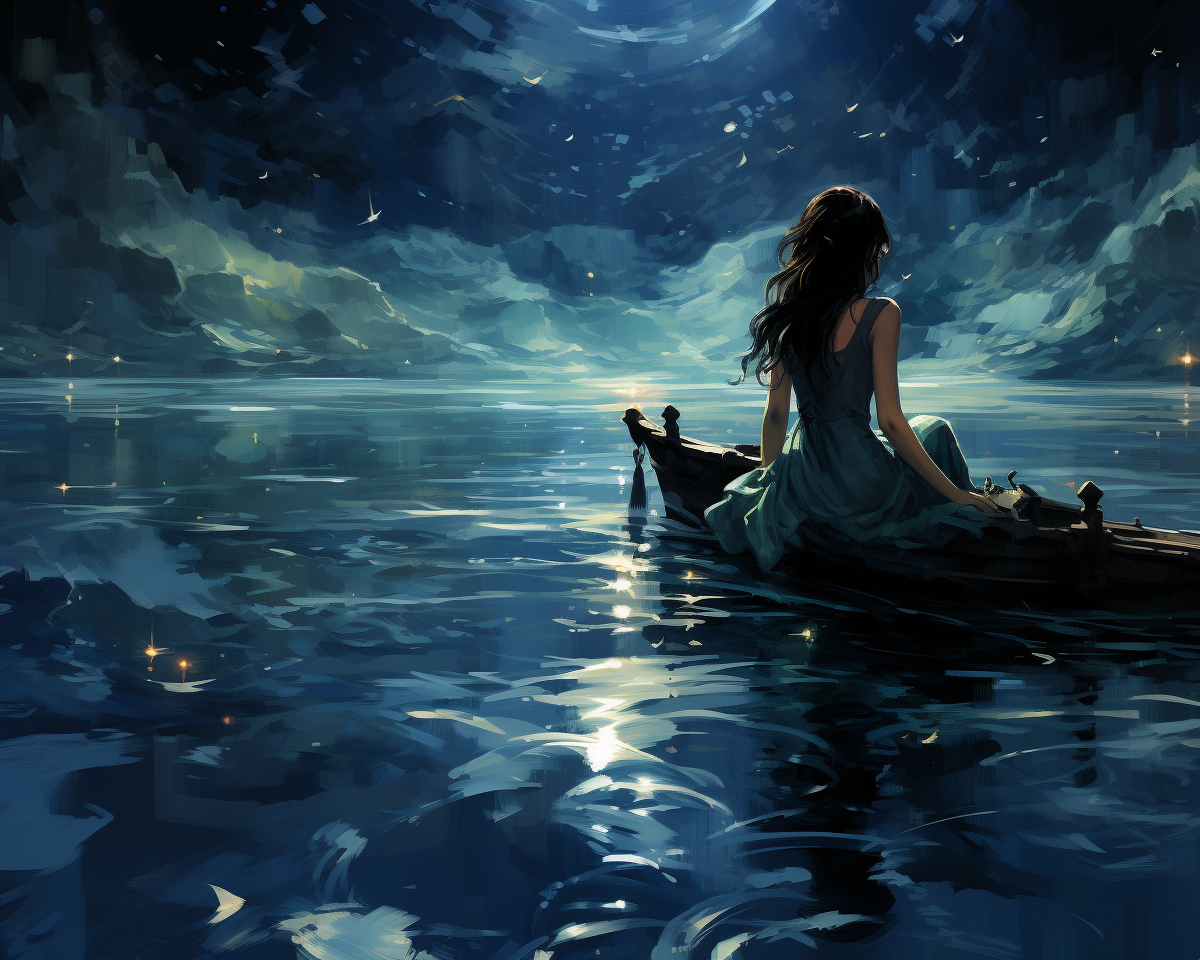 Mistero del lago chiaro di luna