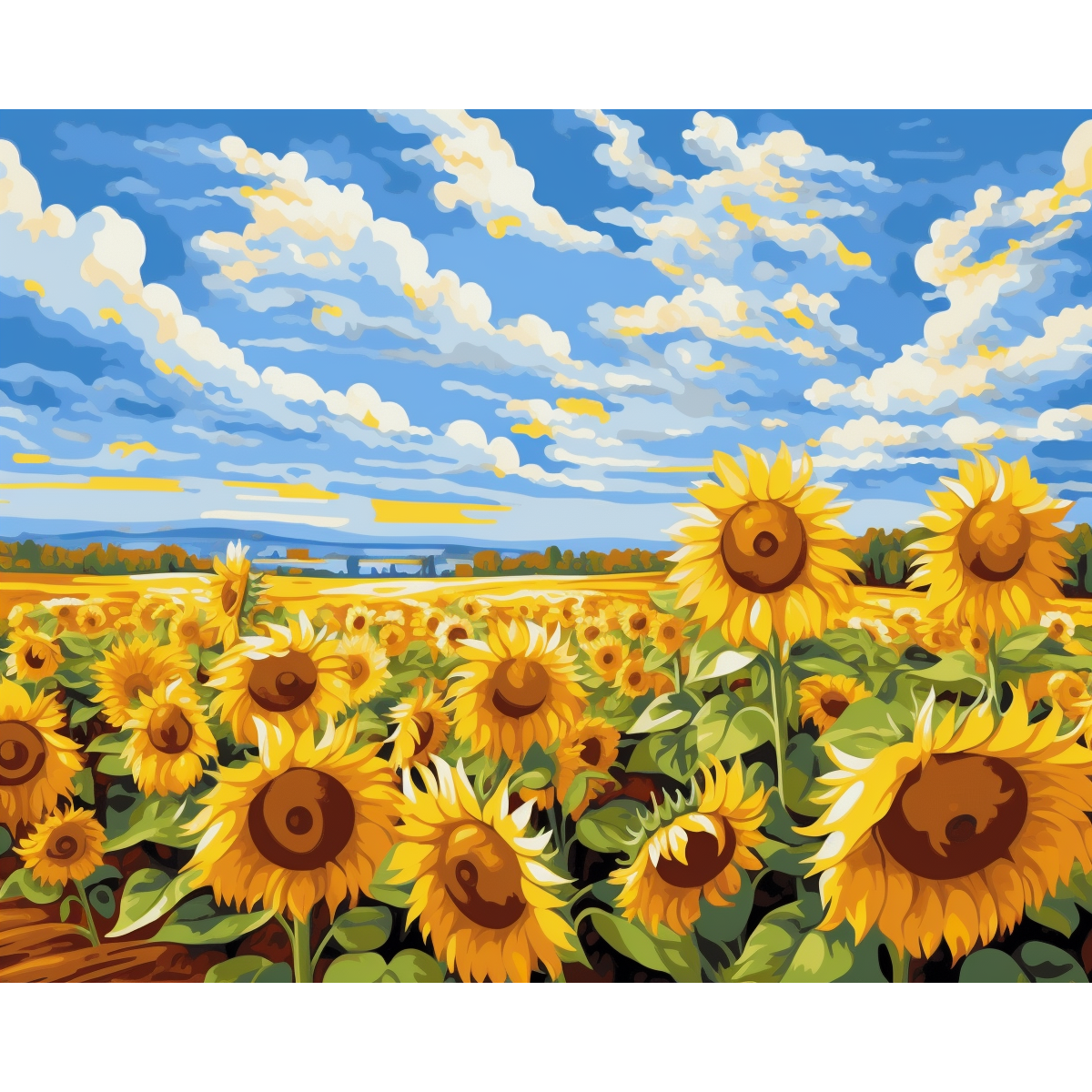 Girasoli di mezzogiorno