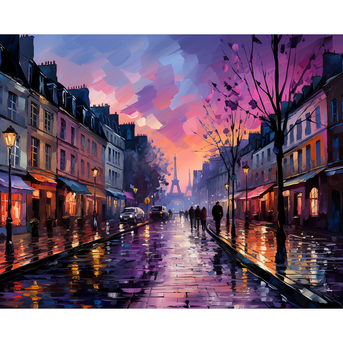 Atardecer parisino