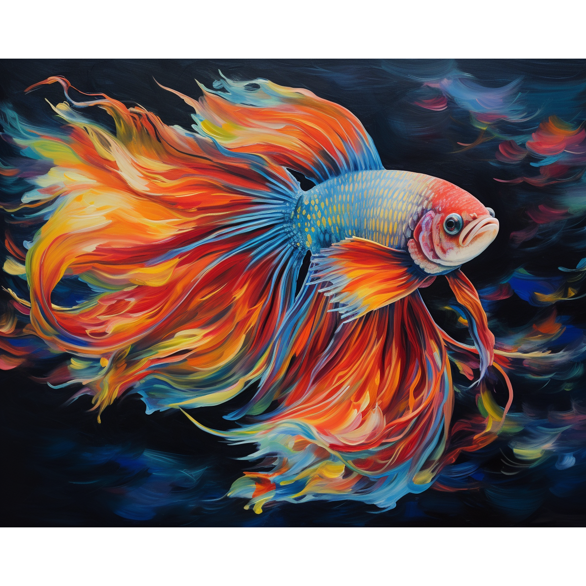 Pez arco iris beta
