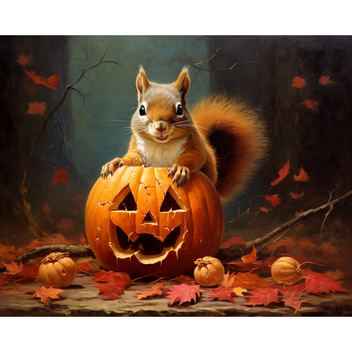 L'Halloween dello scoiattolo