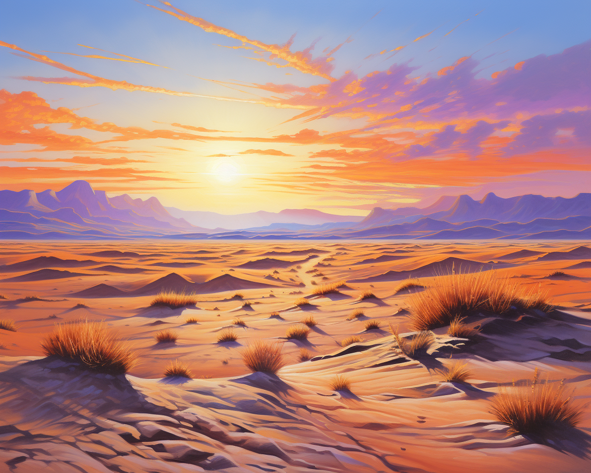 Valle del tramonto