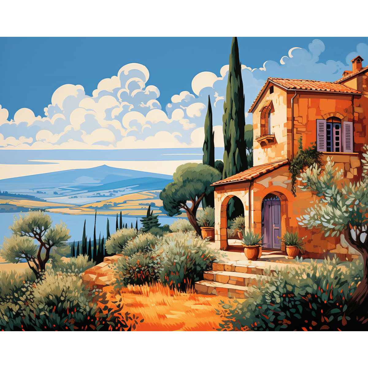 Tavolozza toscana