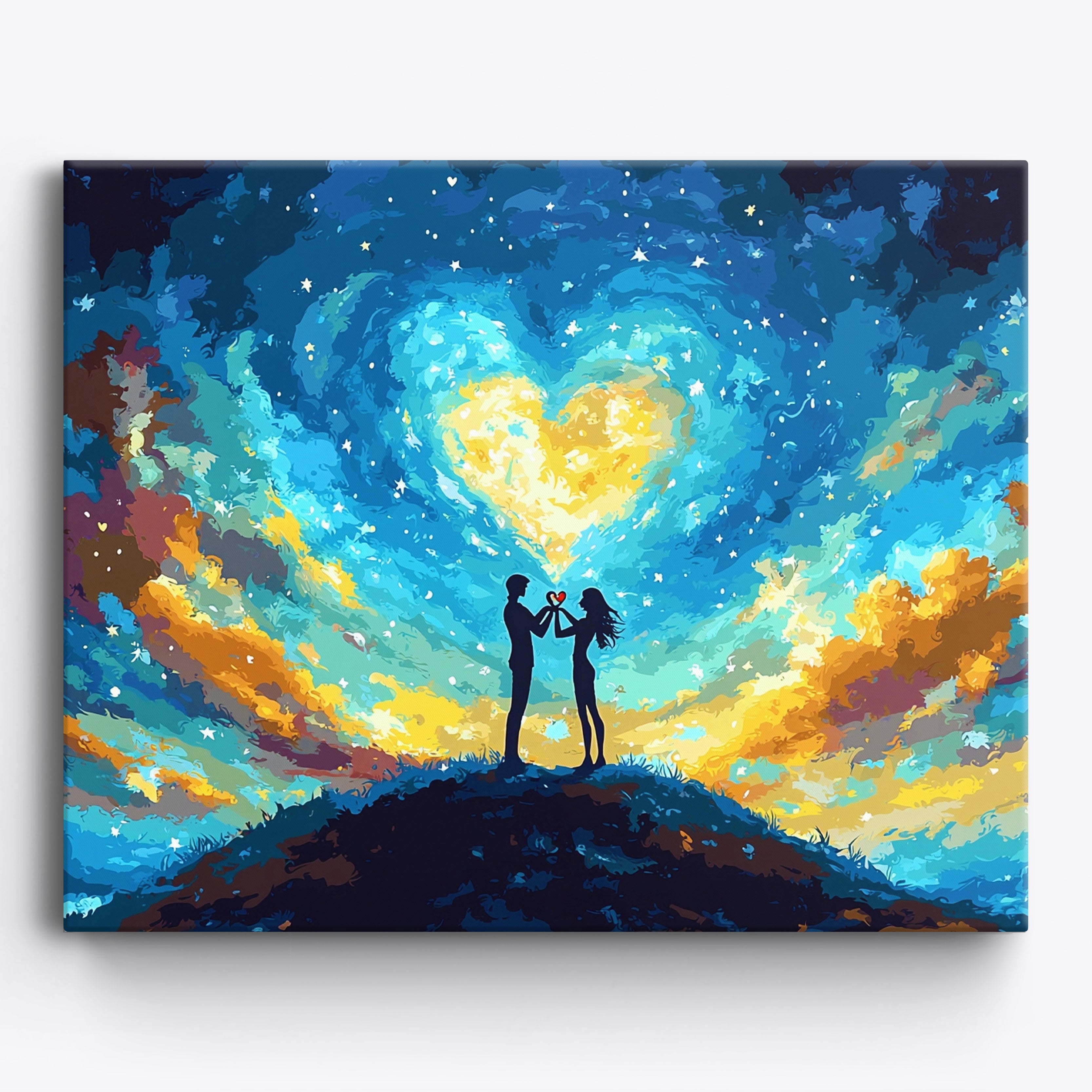 Hearts Align No Frame / Regular (15.75"x19.7"/40x50cm)
