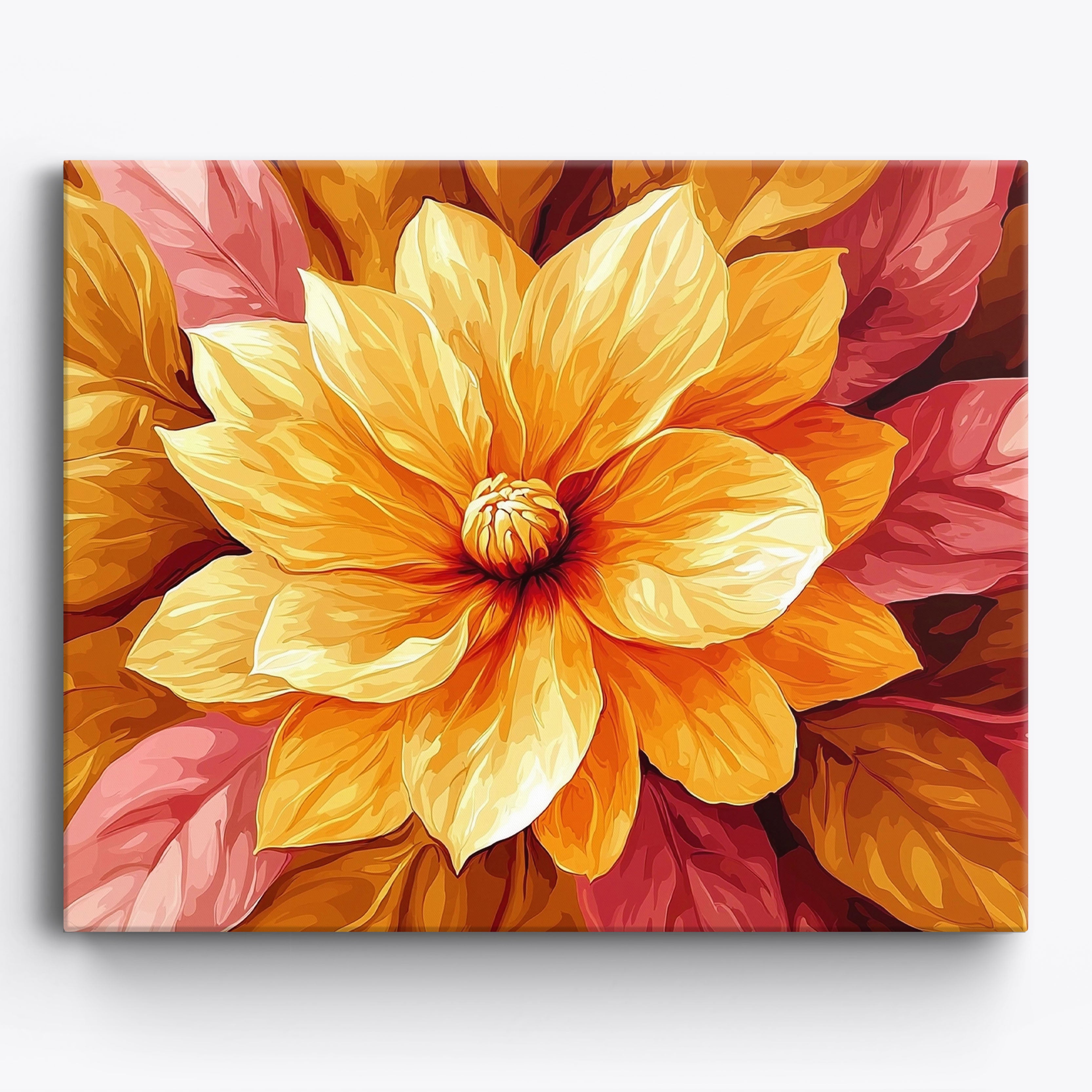 Gilded Bloom No Frame / Regular (15.75"x19.7"/40x50cm)
