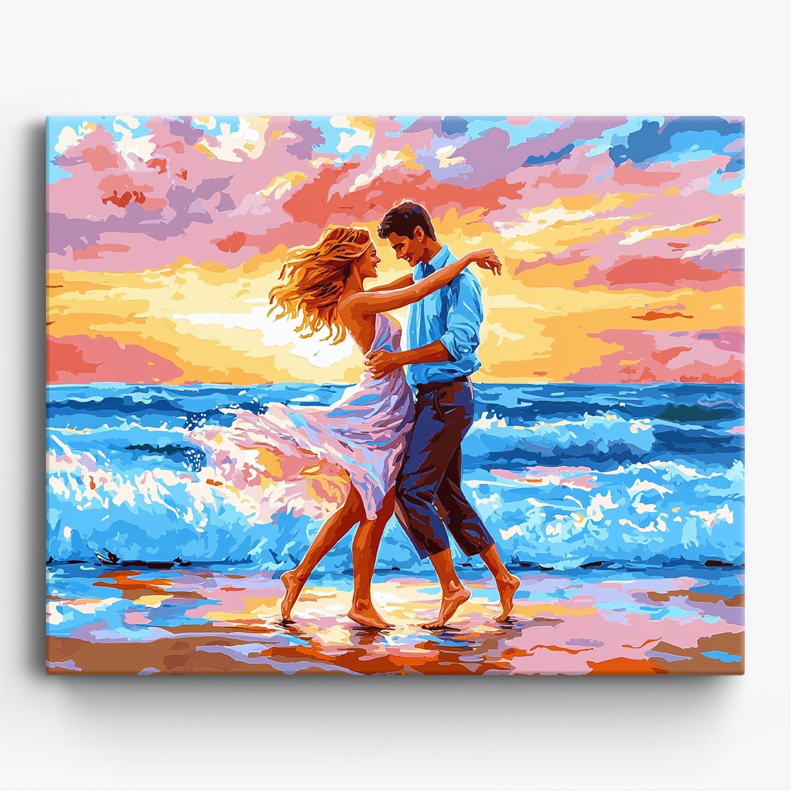 Ocean Waltz No Frame / Regular (15.75"x19.7"/40x50cm)