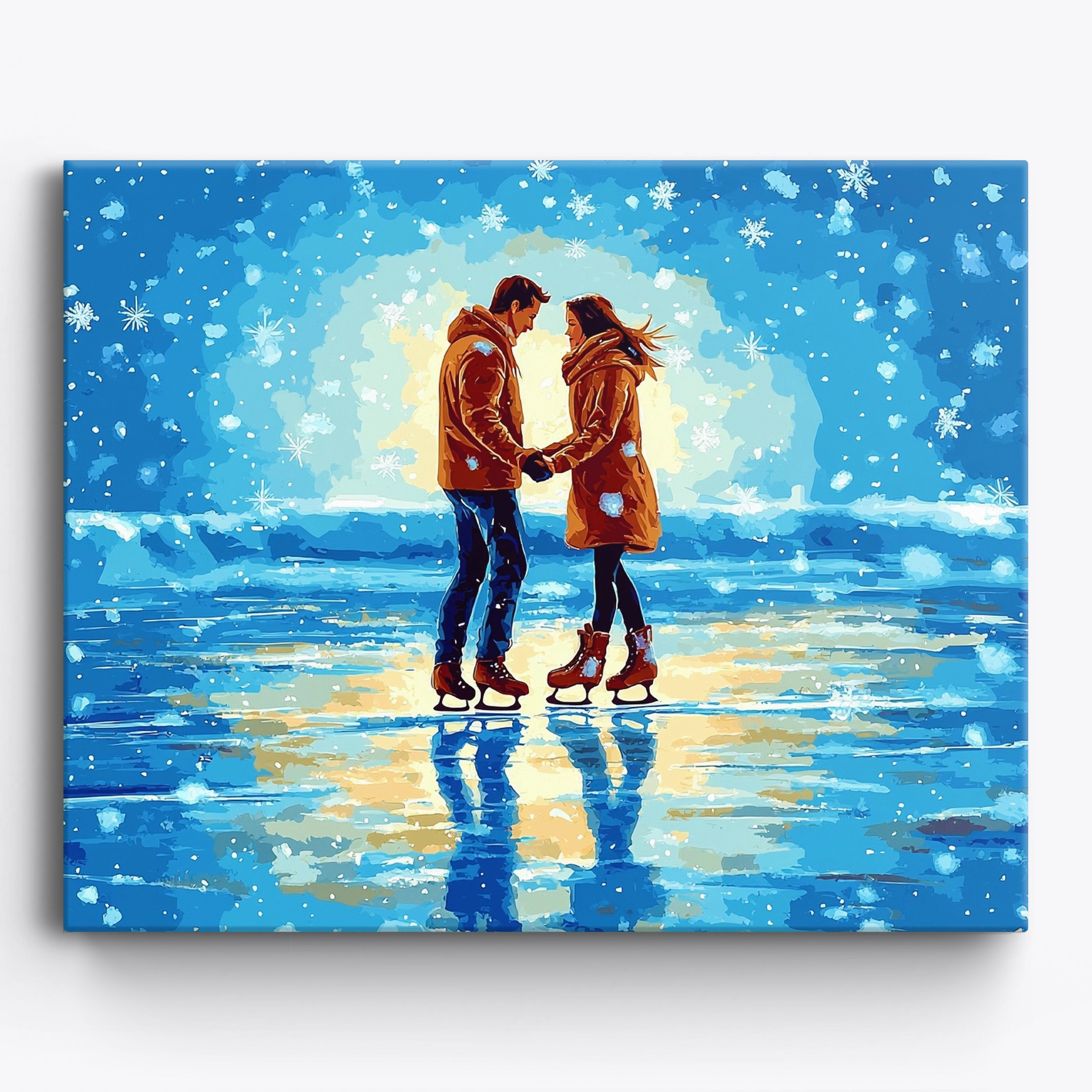 Snow Dance No Frame / Regular (15.75"x19.7"/40x50cm)