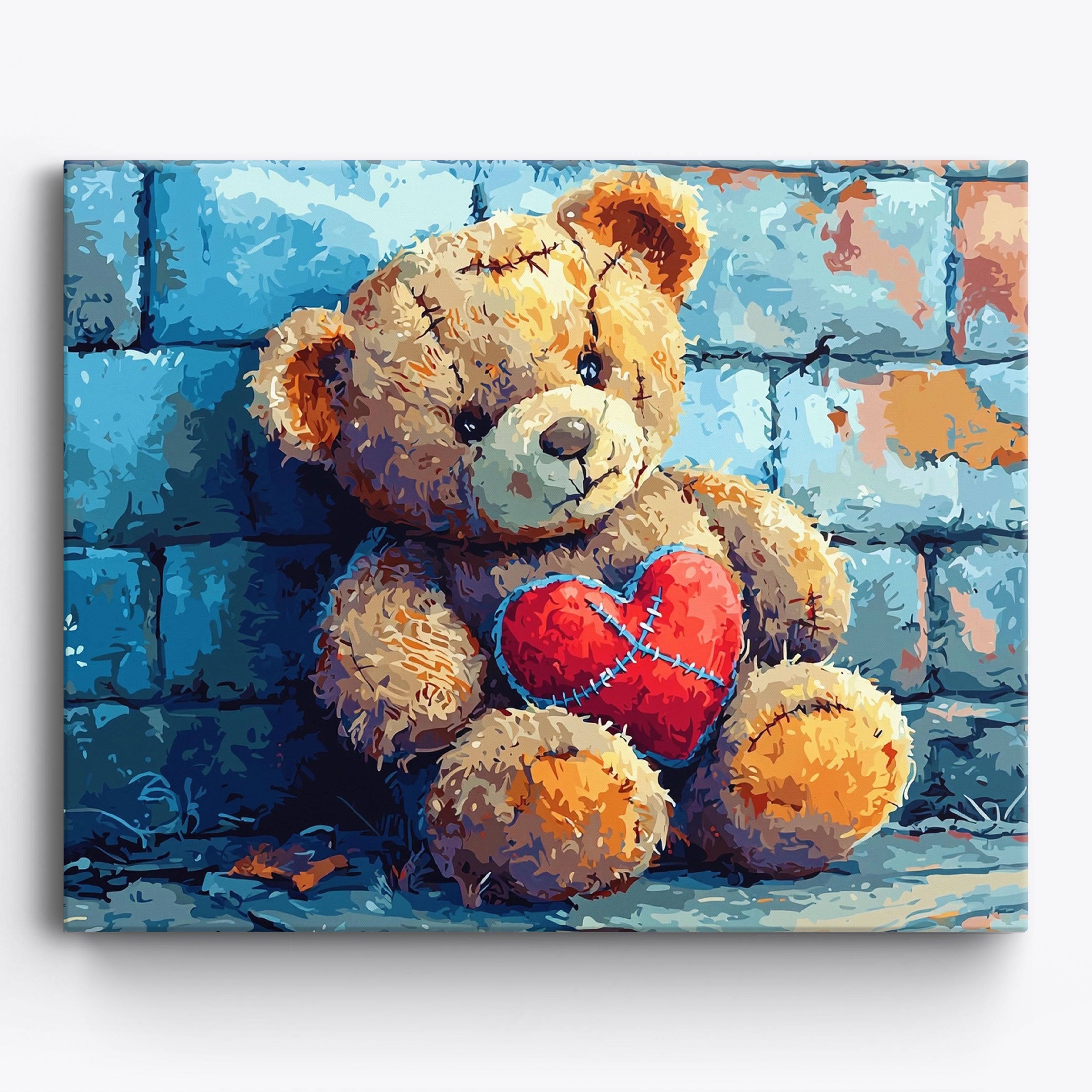 Brick Wall Sorrow No Frame / Regular (15.75"x19.7"/40x50cm)