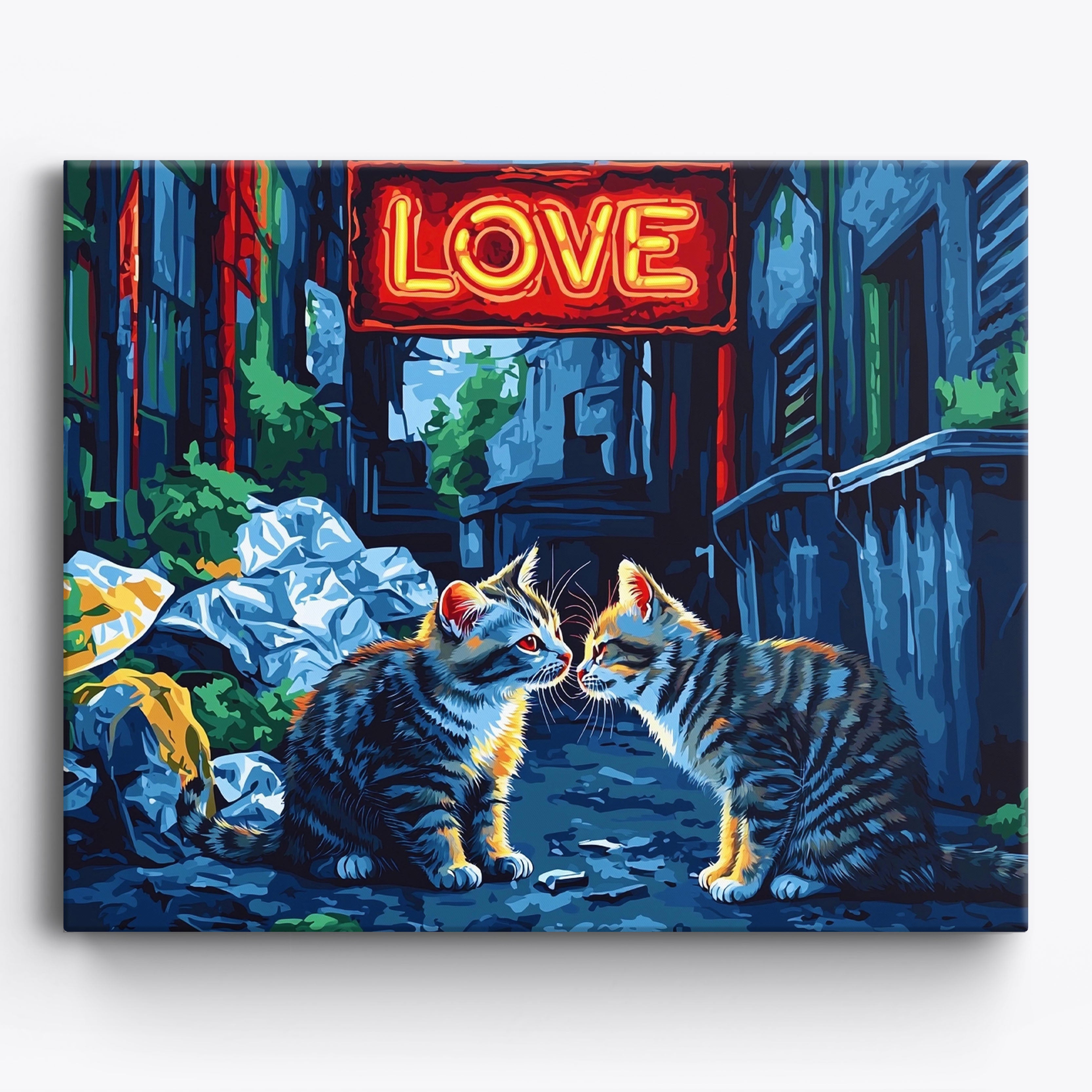Flickering Love No Frame / Regular (15.75"x19.7"/40x50cm)
