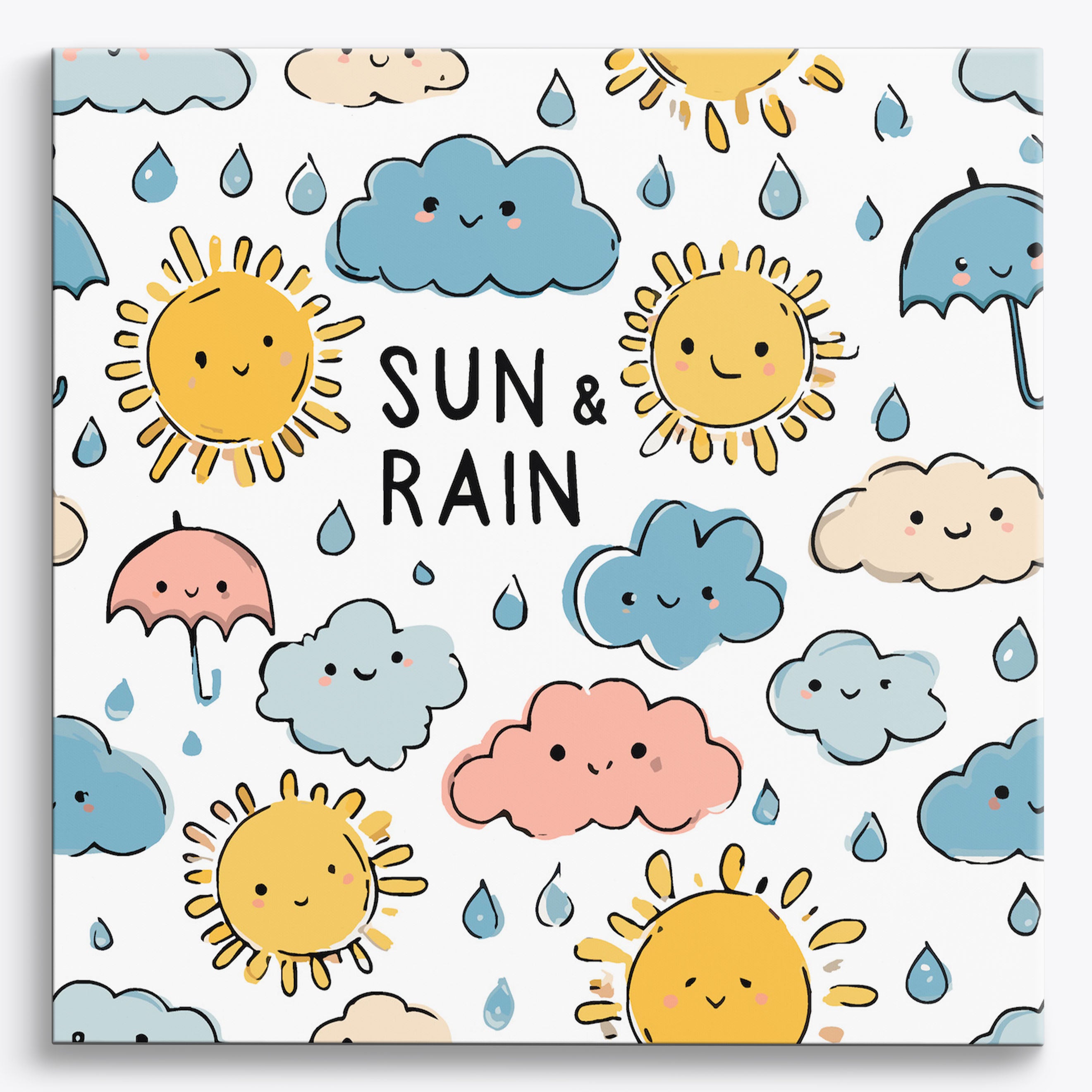 Soft Weather Icons No Frame / 40x40cm