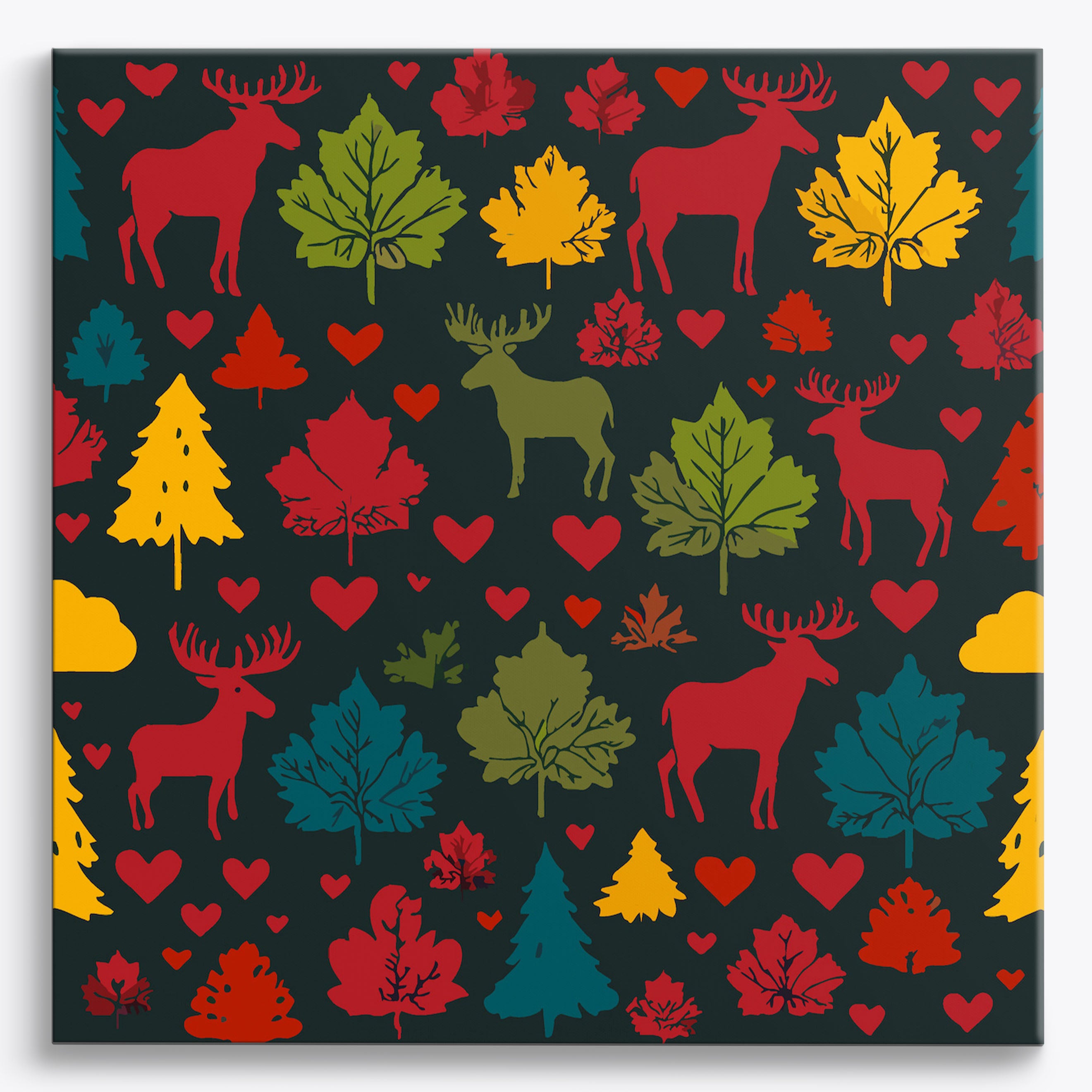 Wilderness Whimsy No Frame / 40x40cm