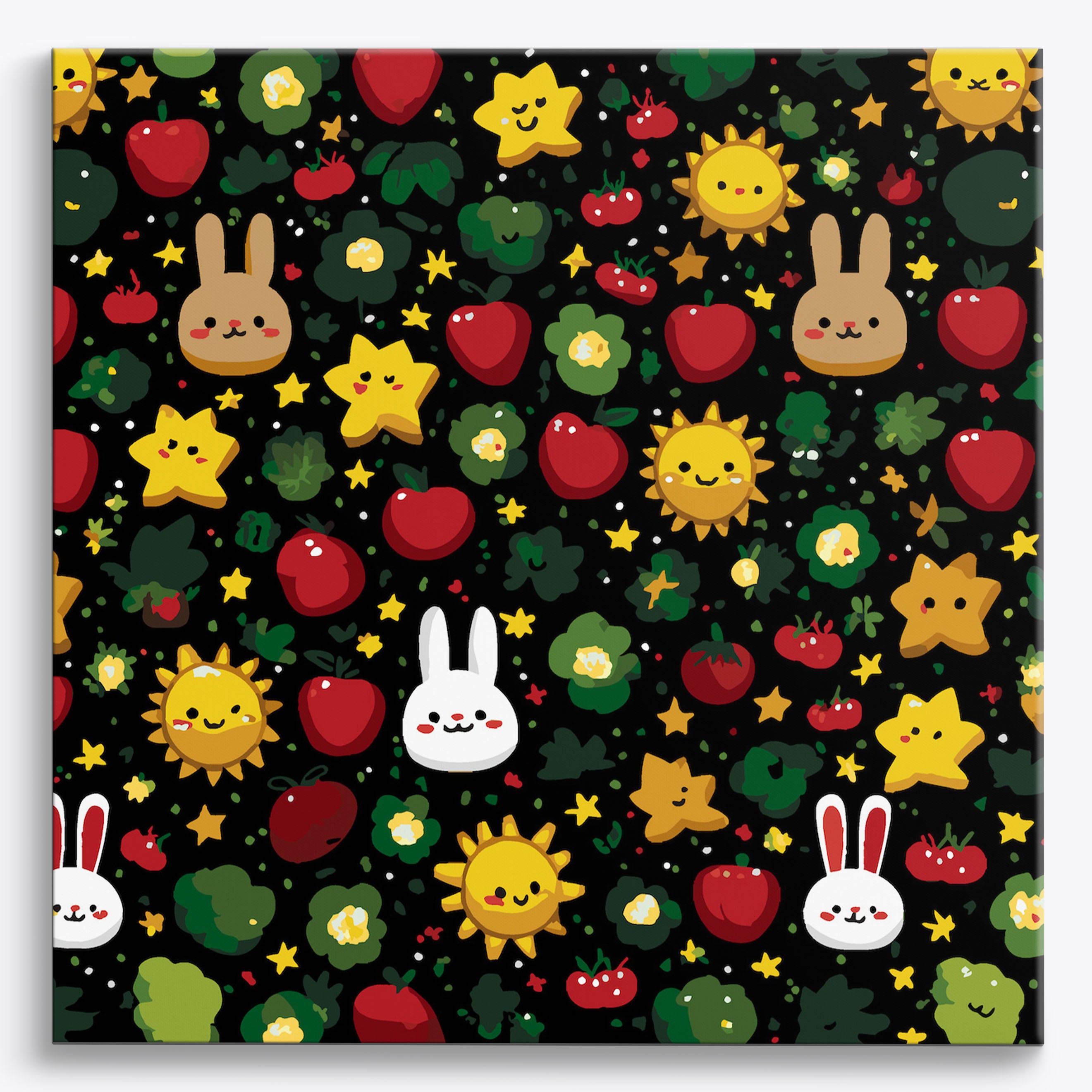 Joyful Darkness No Frame / 40x40cm
